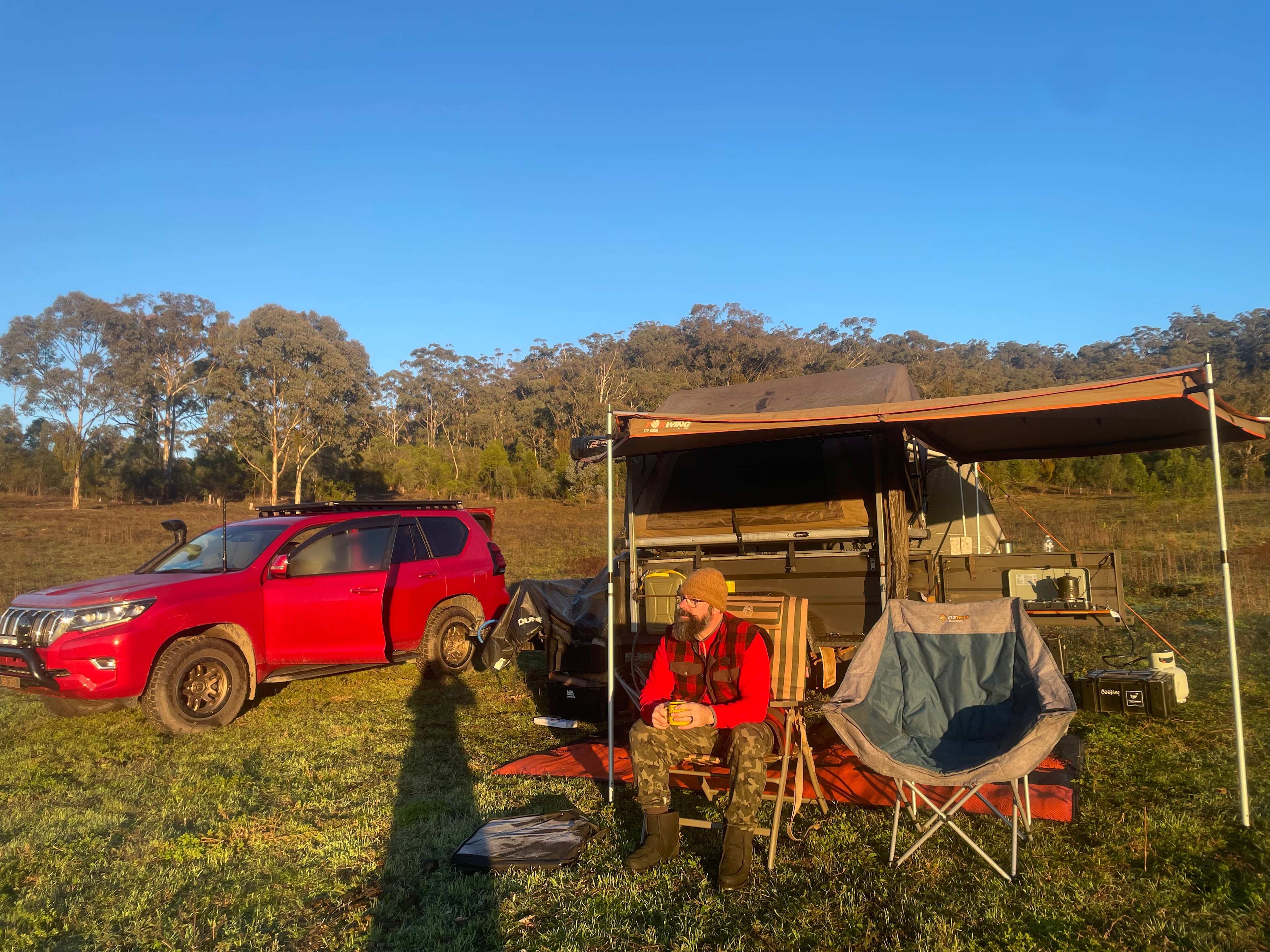 All set up