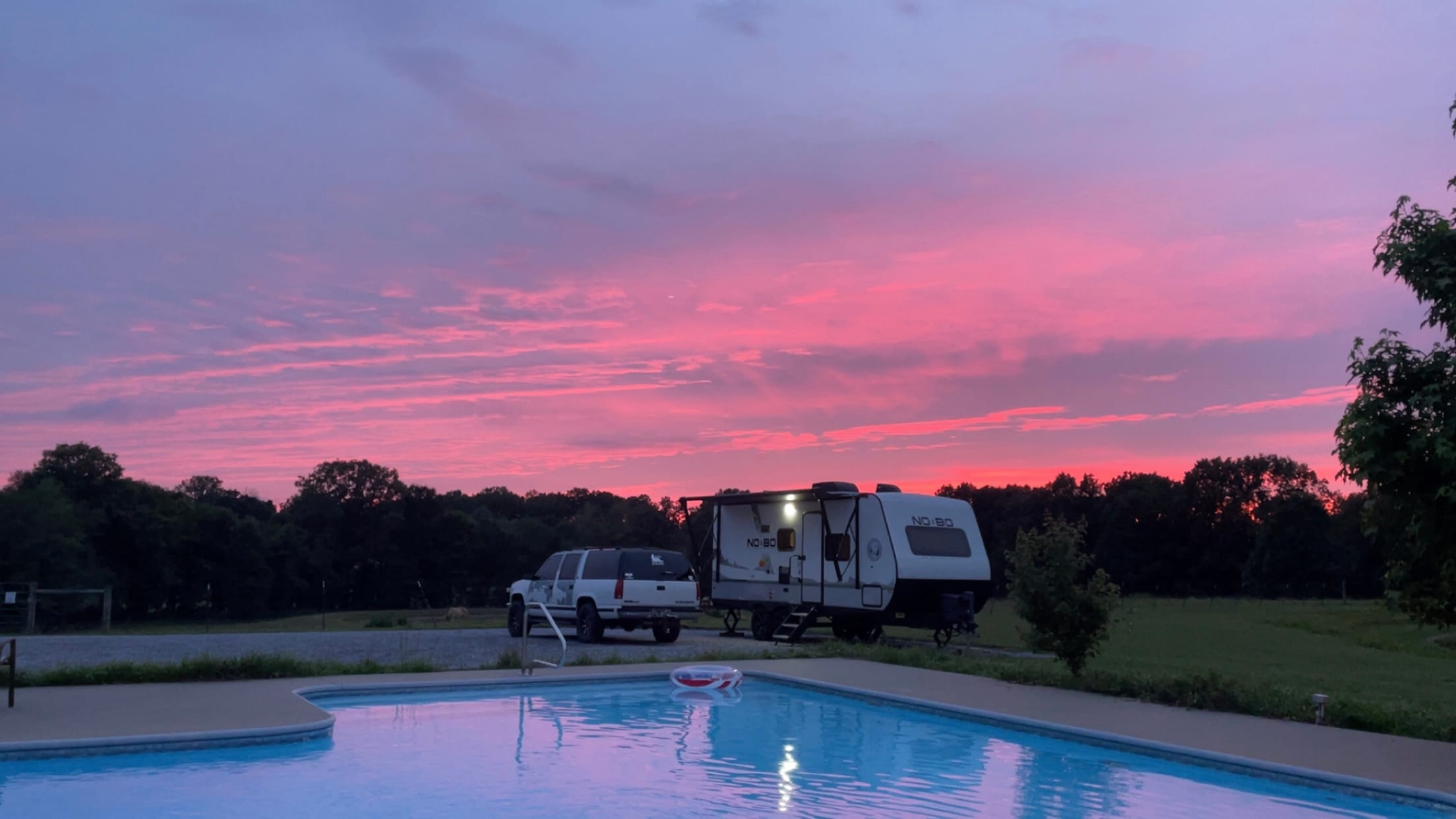 It’s the most beautiful at sunset 