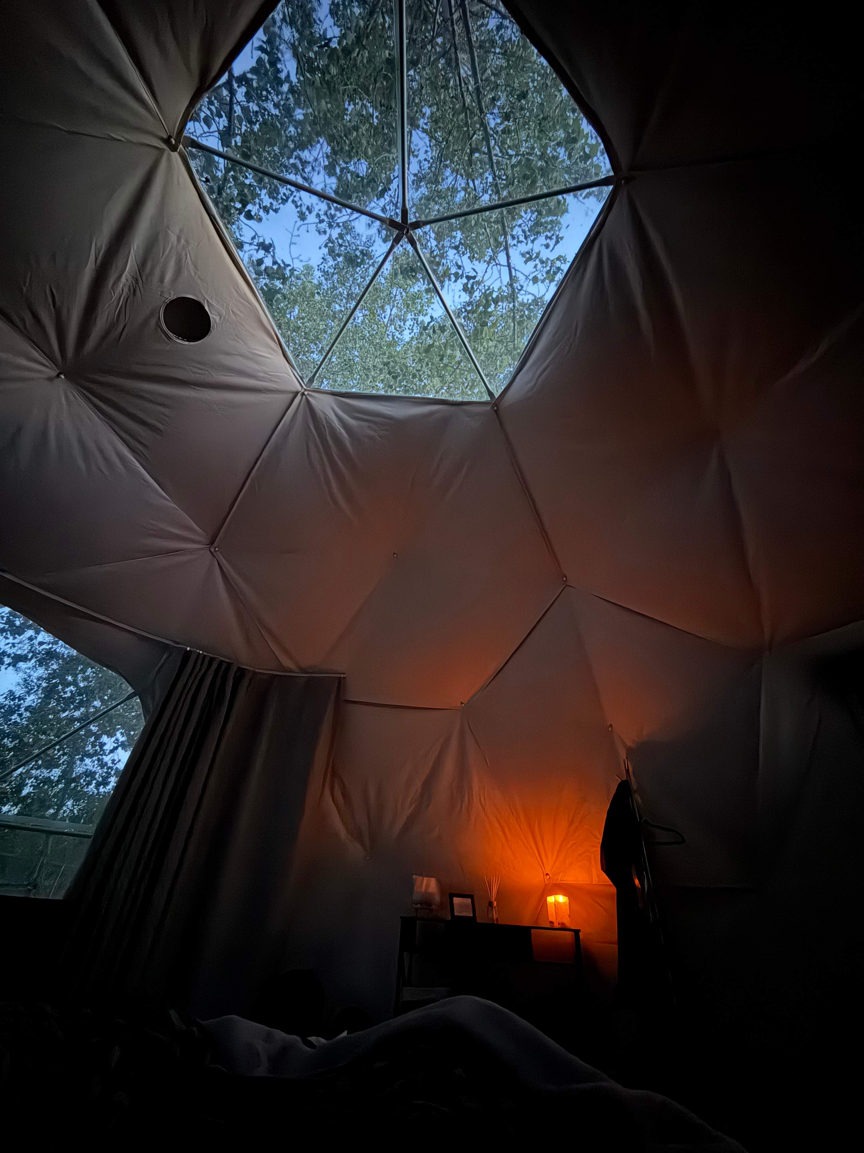 Geodesic Dome At Sylvan Lake AB