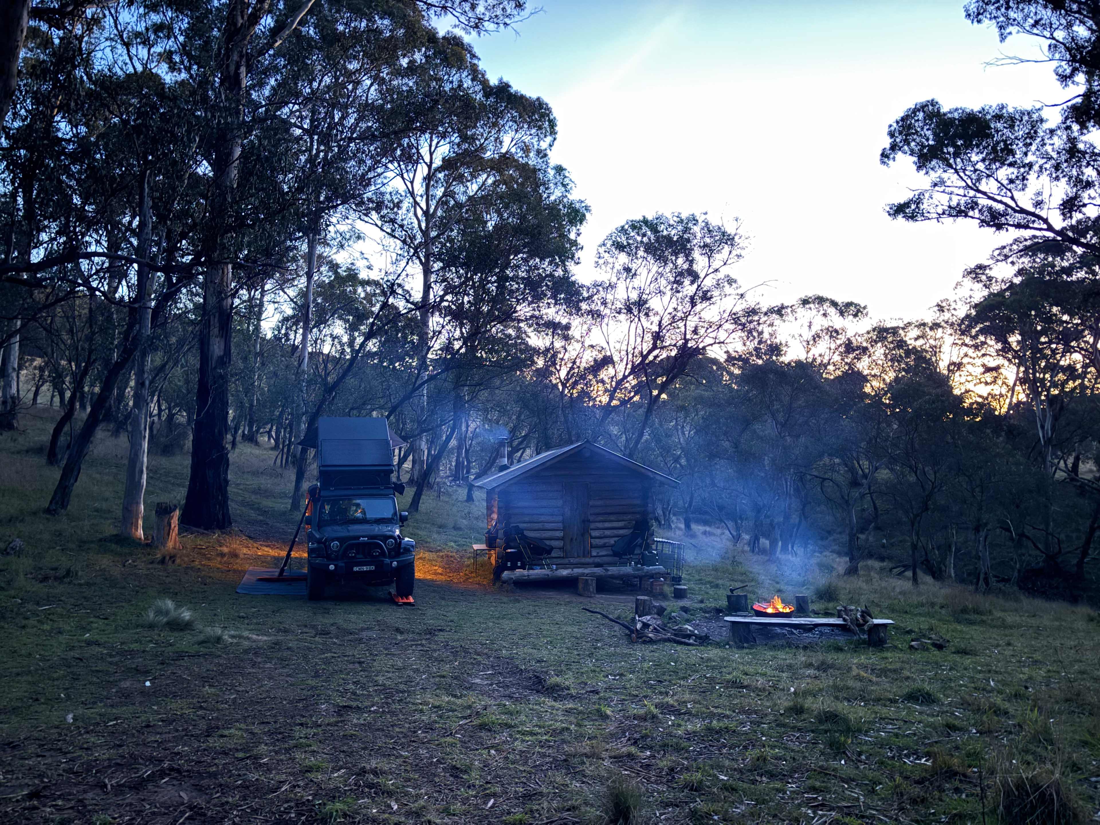 The cabin