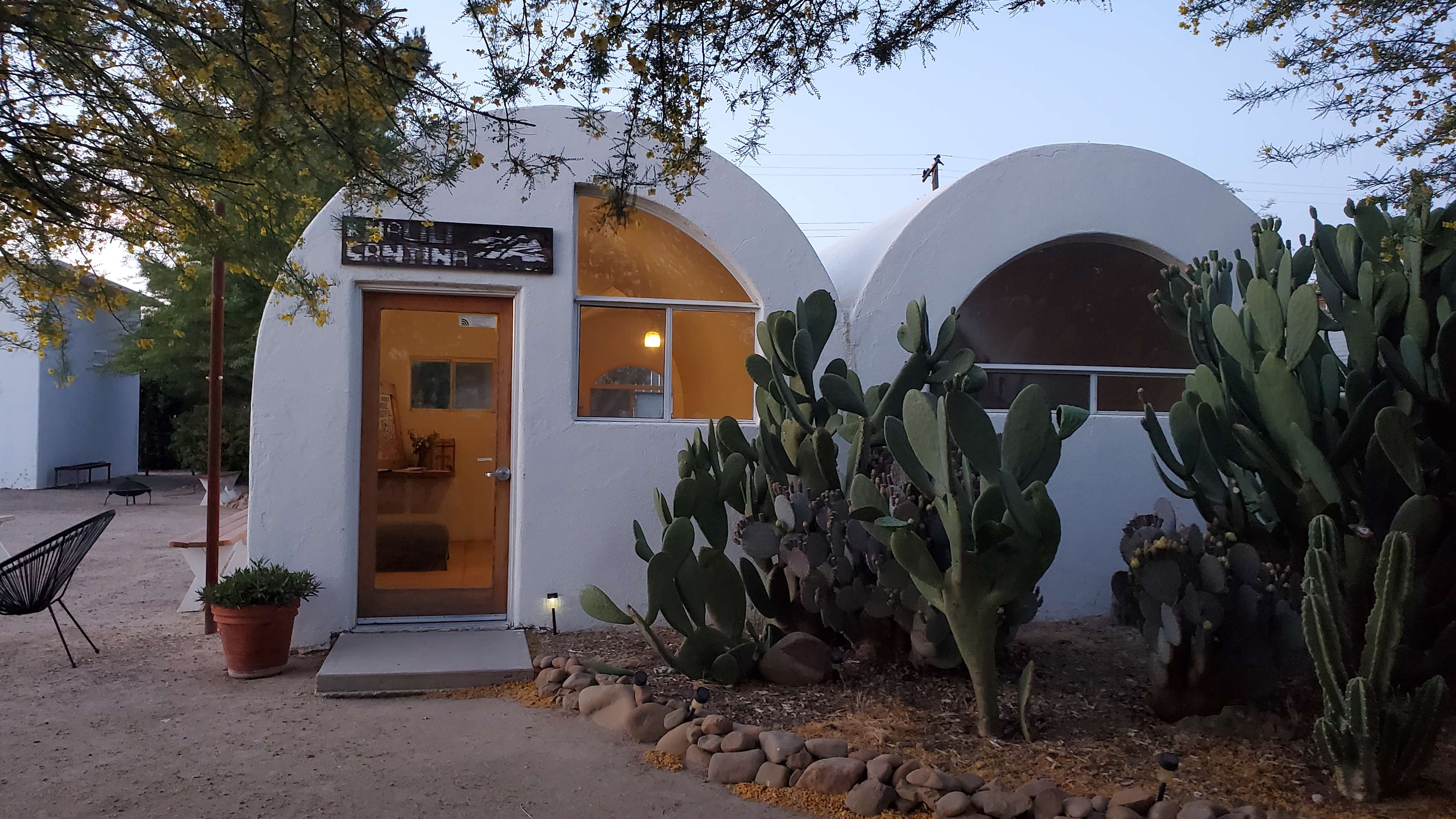 Khalili Cantina, an indoor lounge/kitchen area open to all BSC guests.