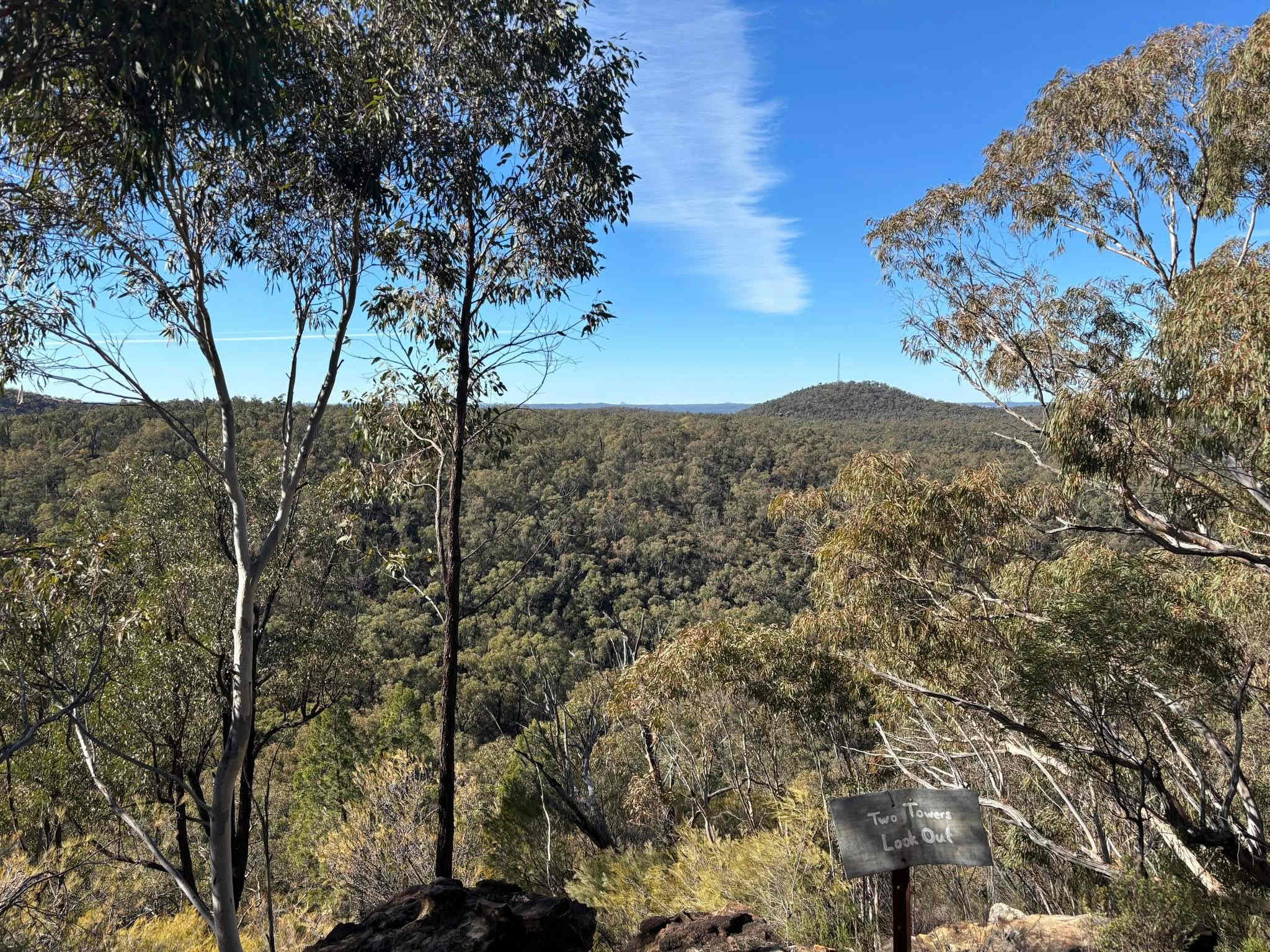 Two Towers lookout