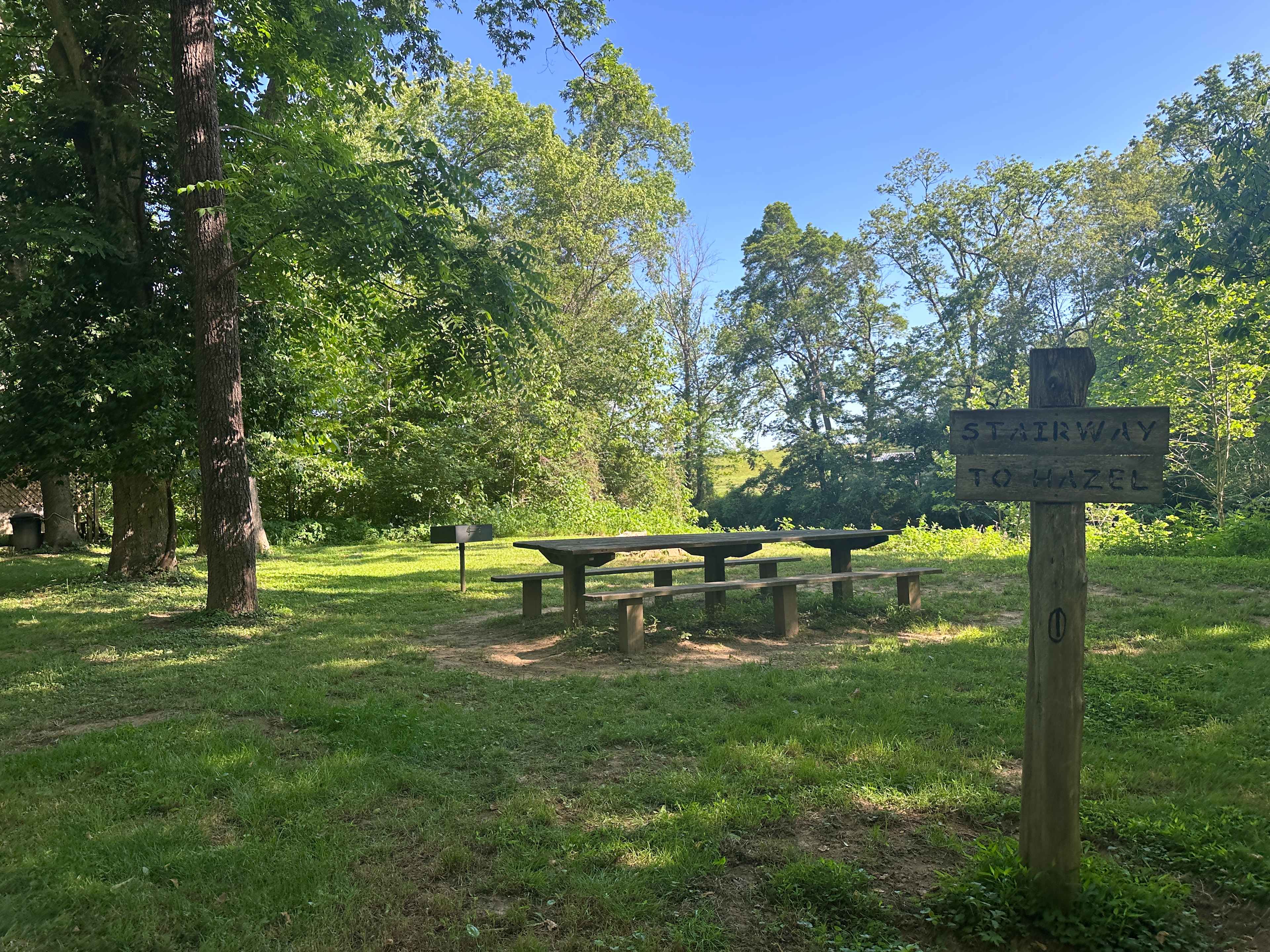 Camping on the Hazel River