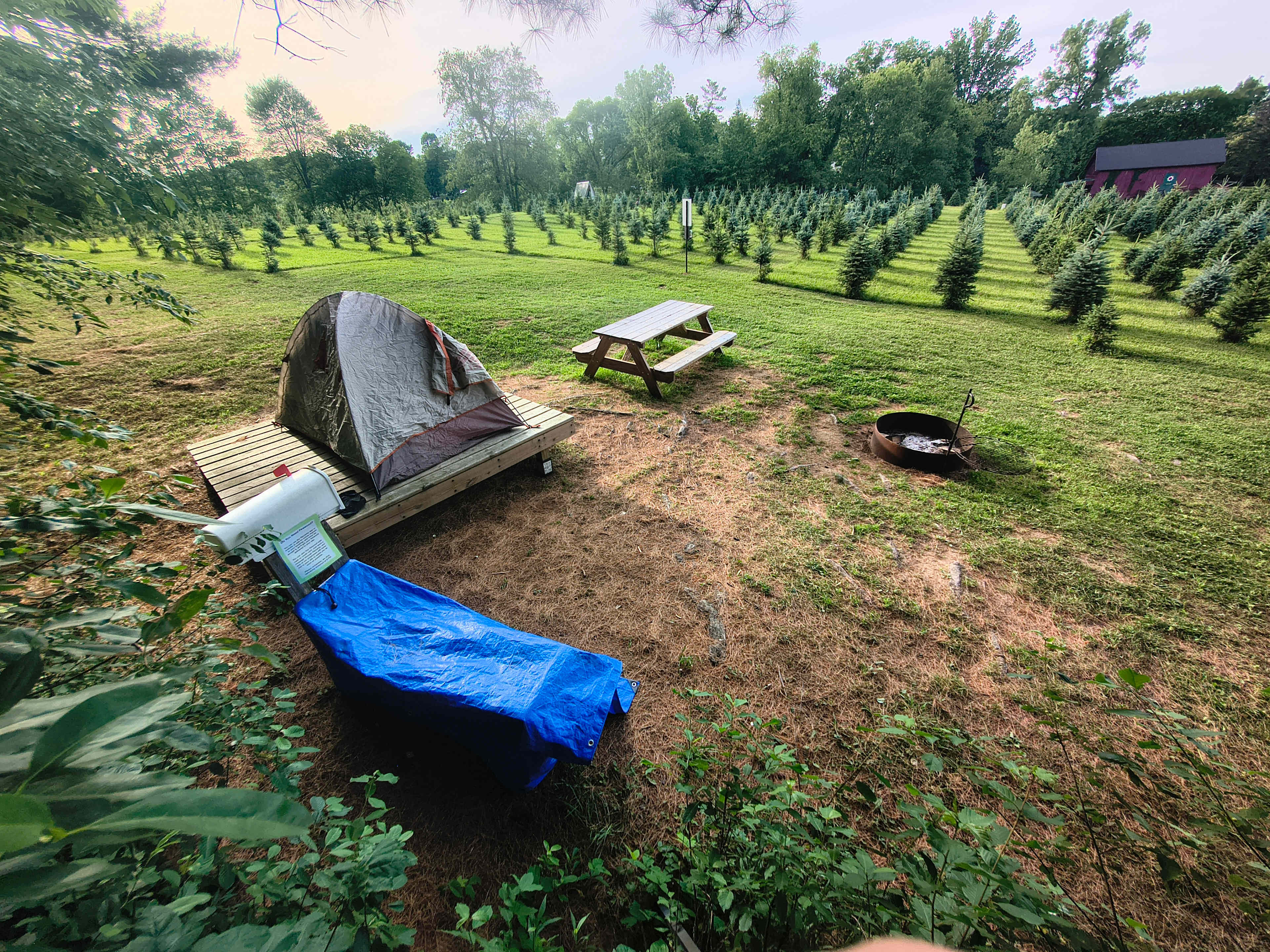 Camping at Heritage Farms