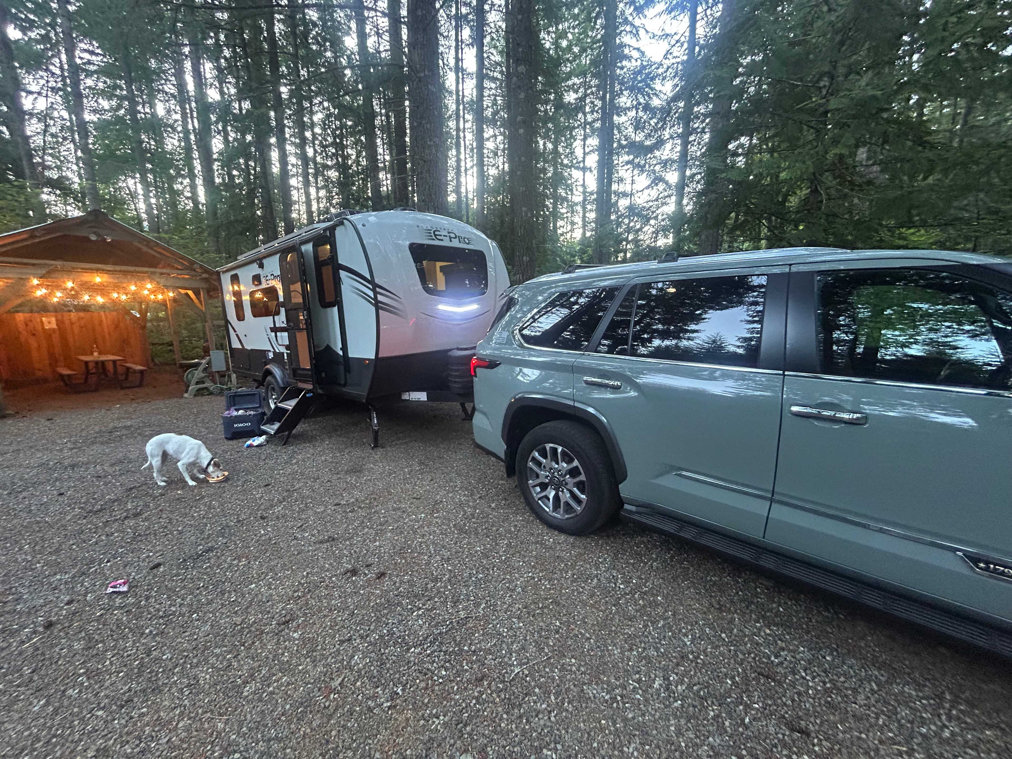 Mt. Rainier Private RV parking