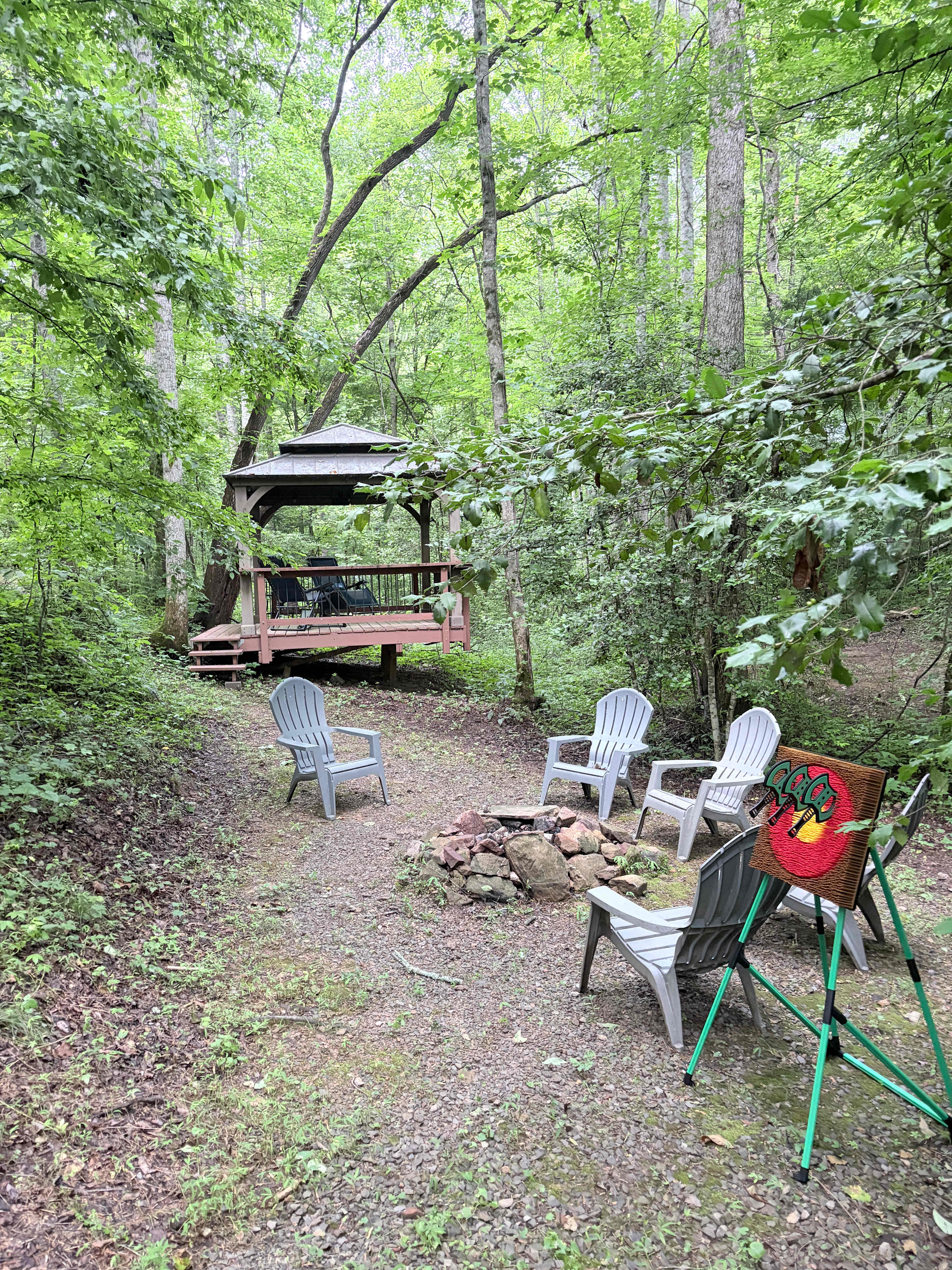 Woodsman at Starr Mountain Retreat