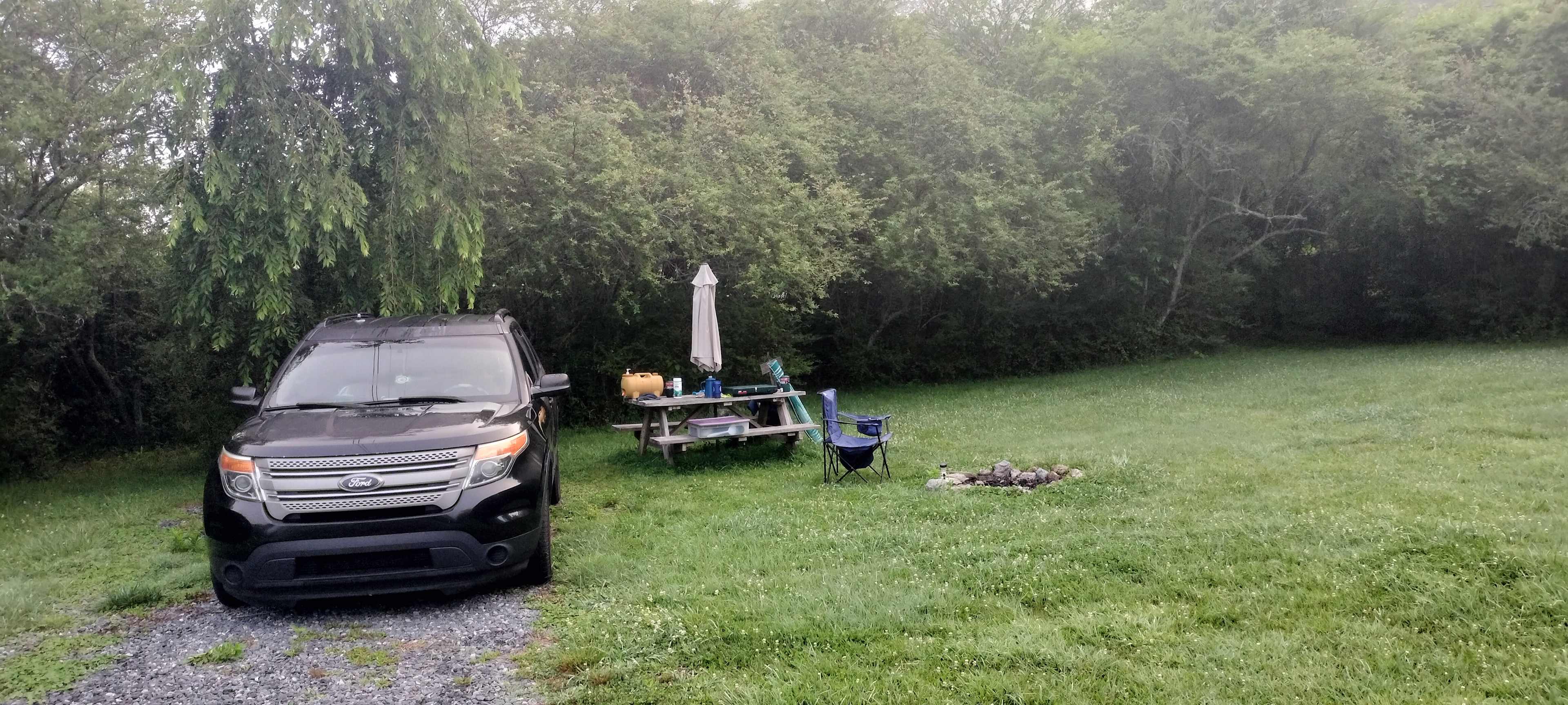 The spot (I car camped)