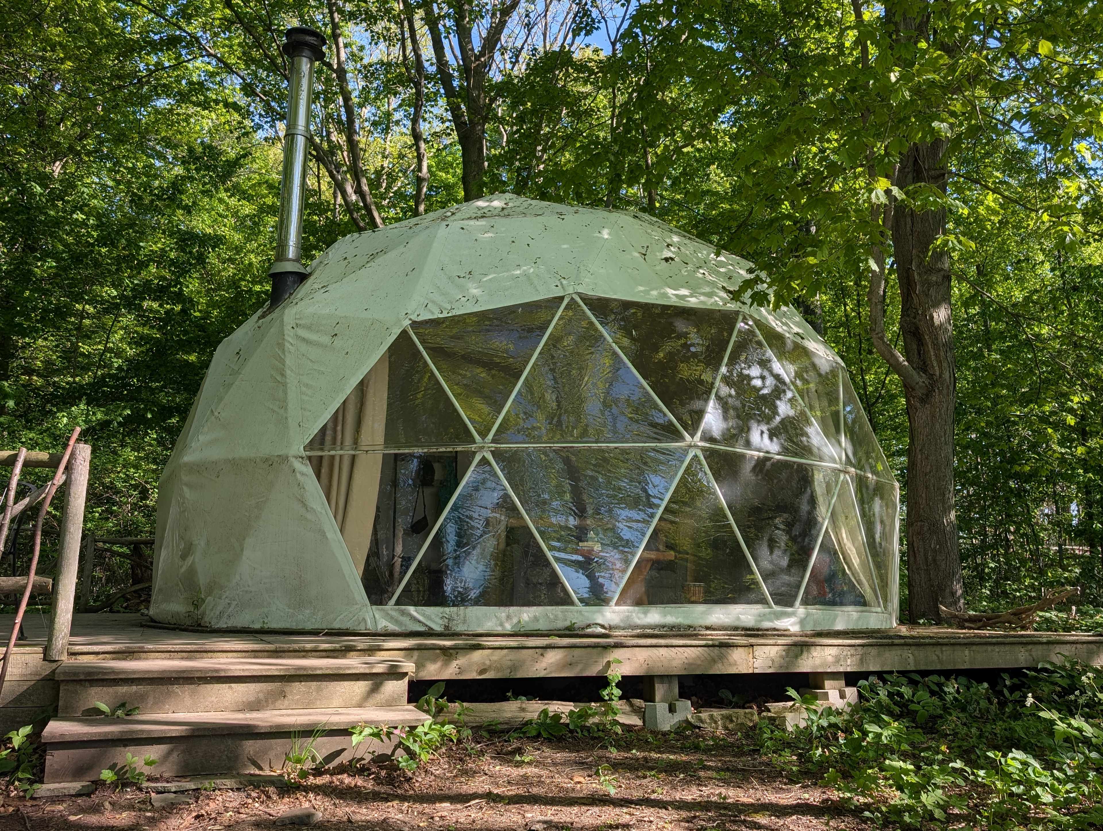 Private Geodome: Lake Erie Views