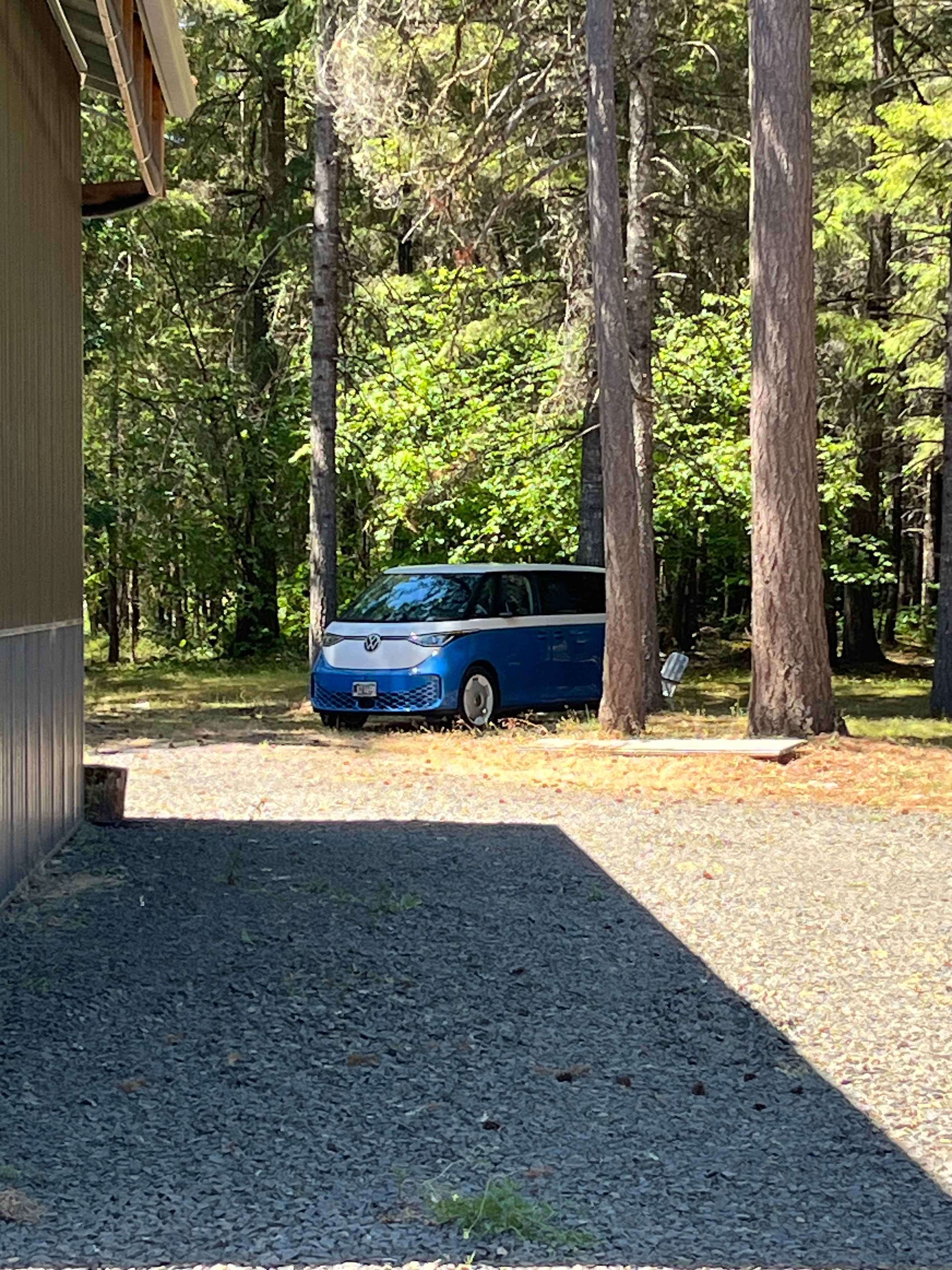 Nicely nestled in for the night. 