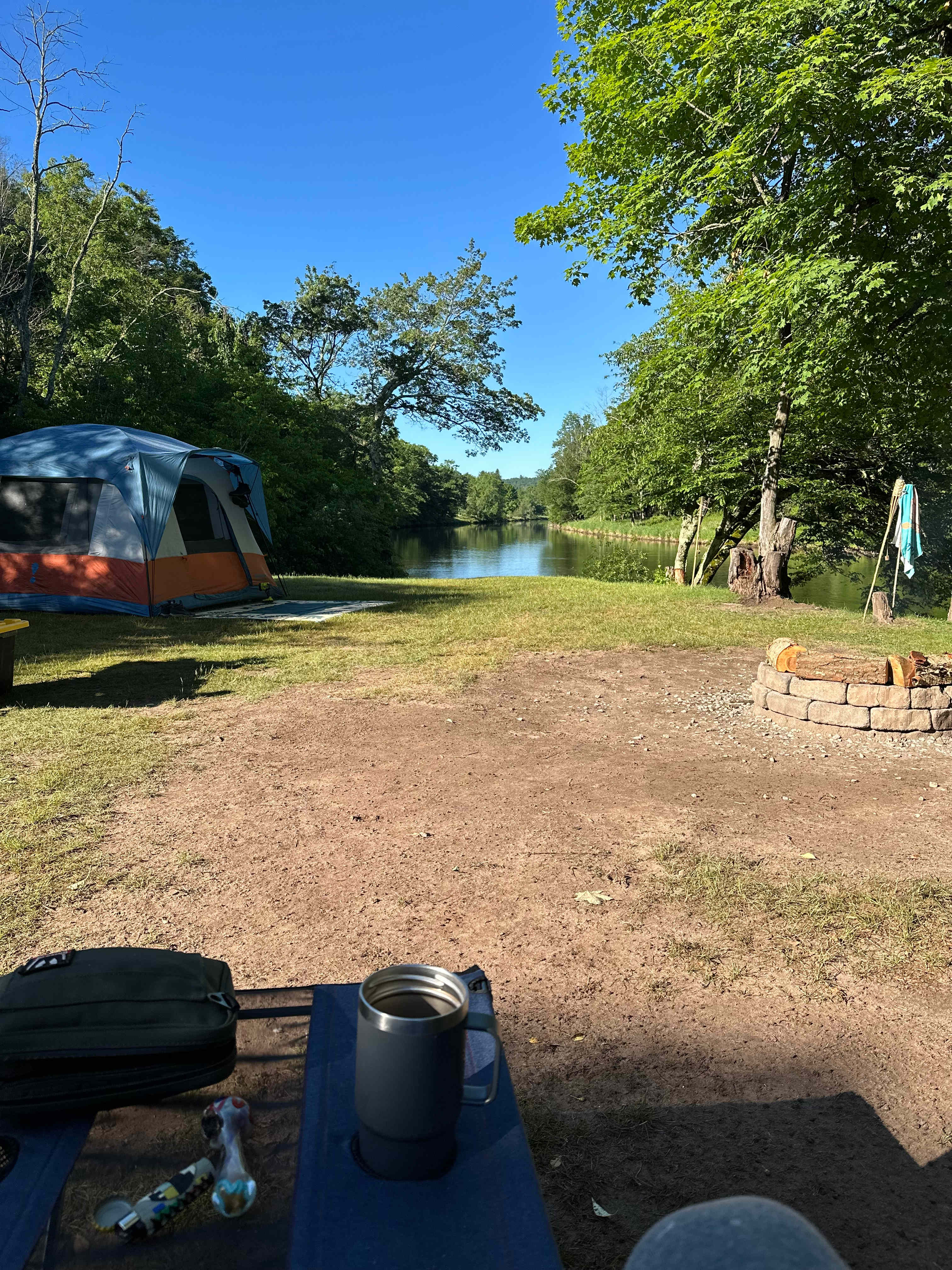 The Neversink River Isle