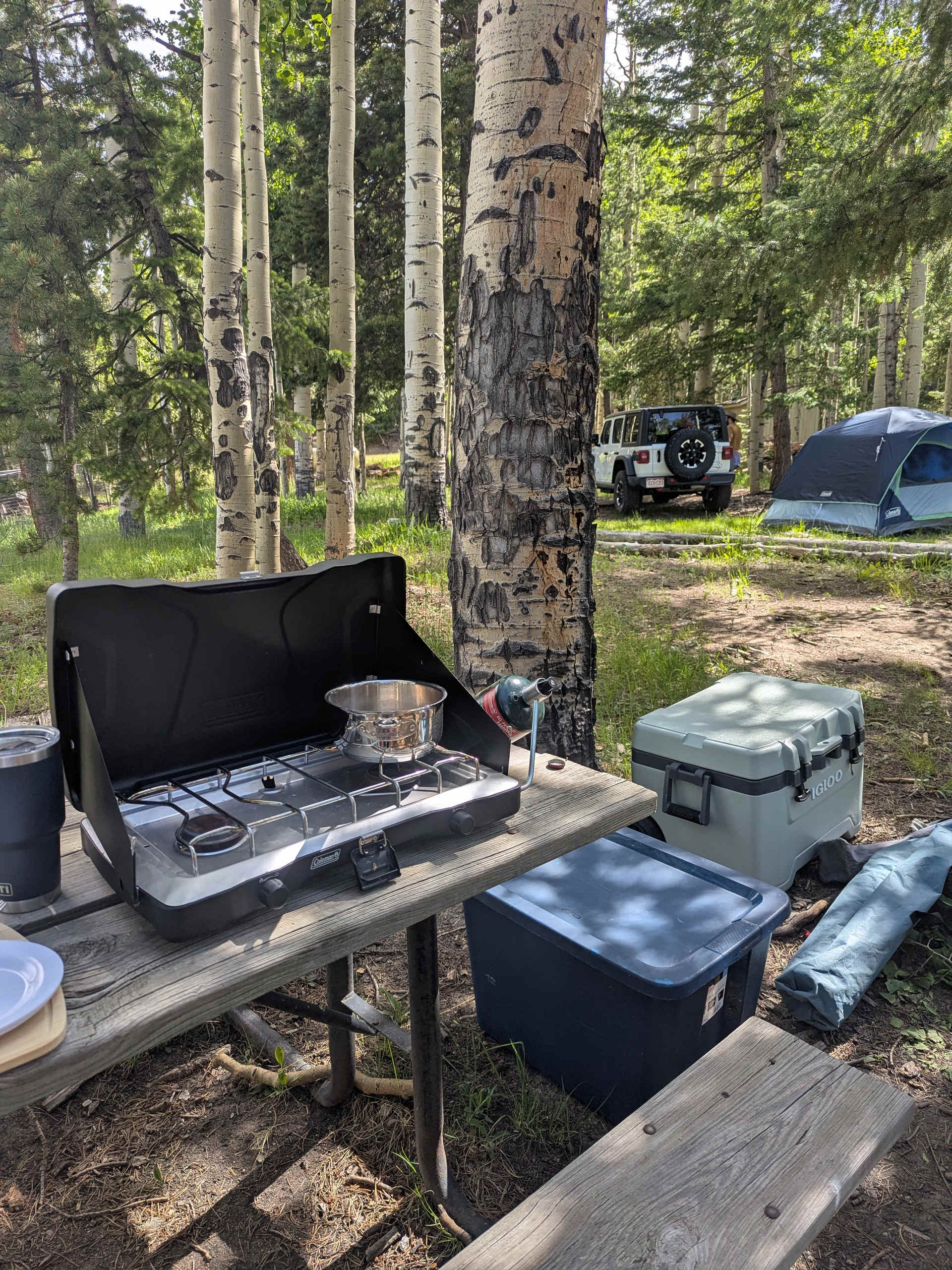 Mountaintop Camping