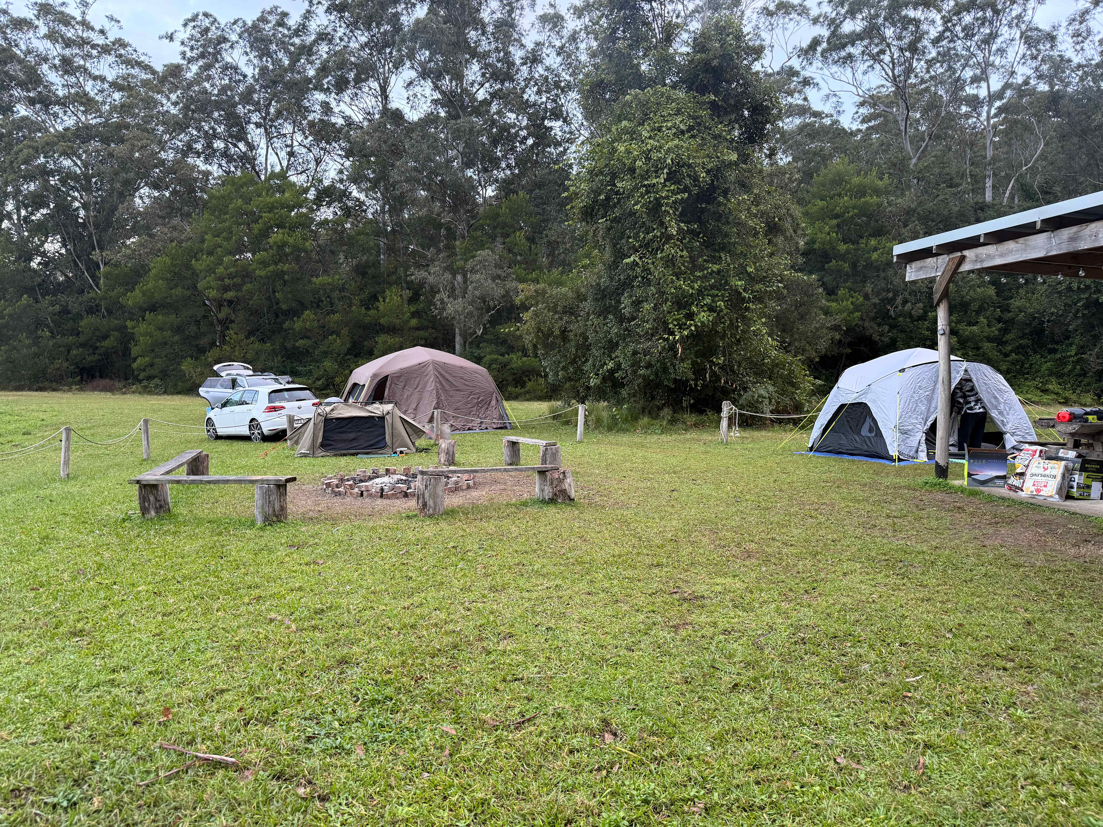 Wombat Flats Campsite: Martinsville