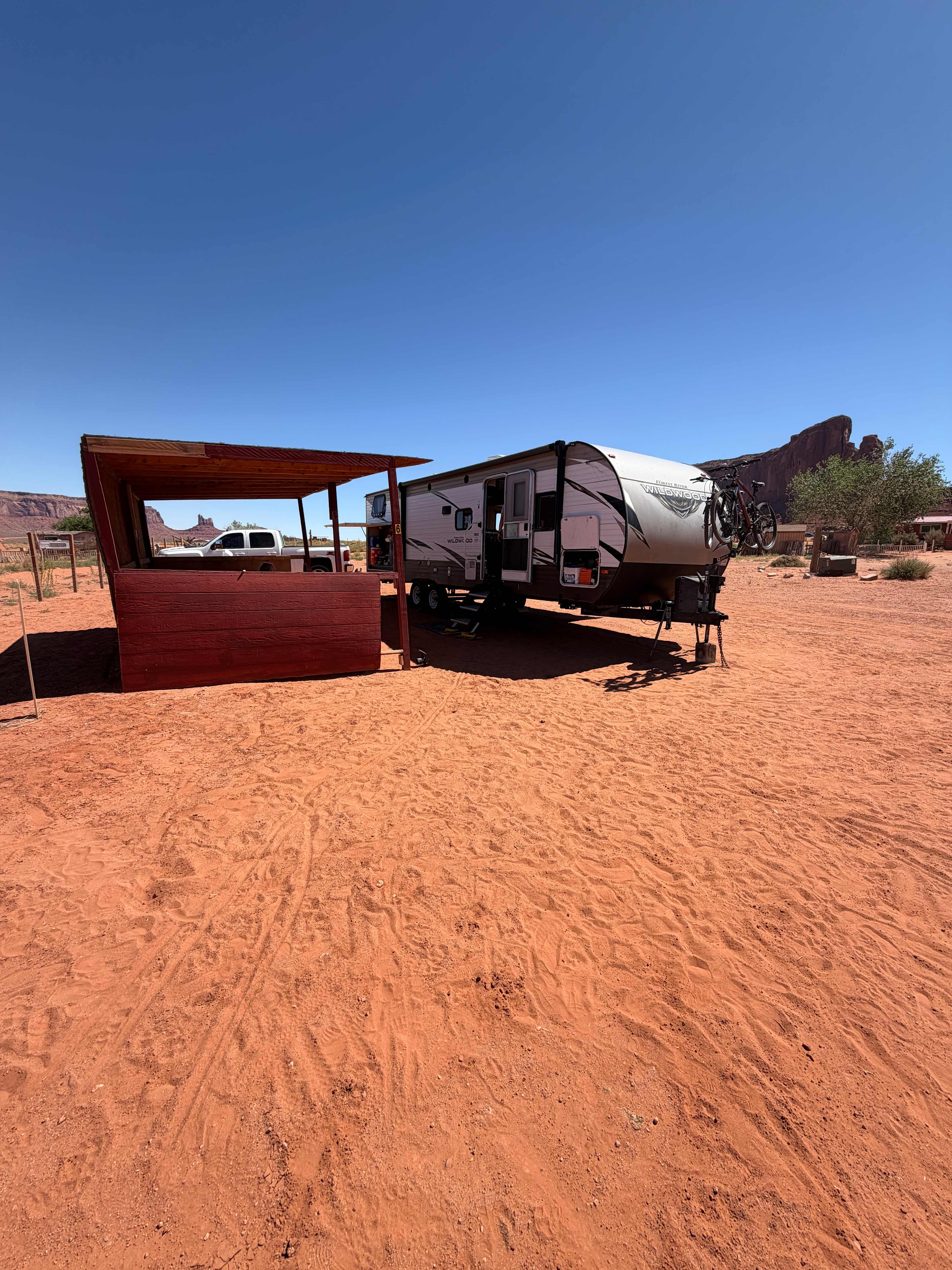 Sunrise camping