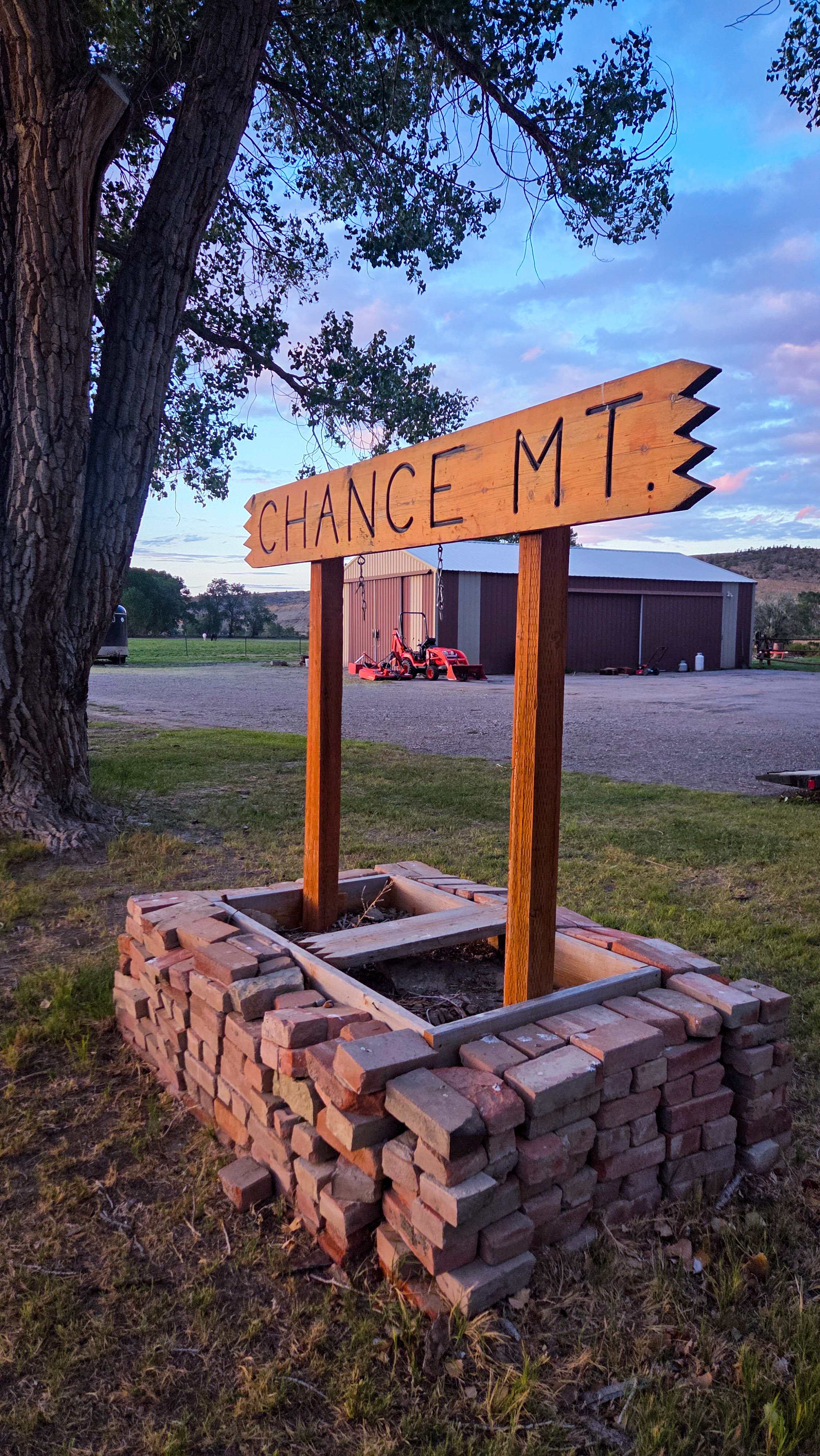 Chance, Montana by River