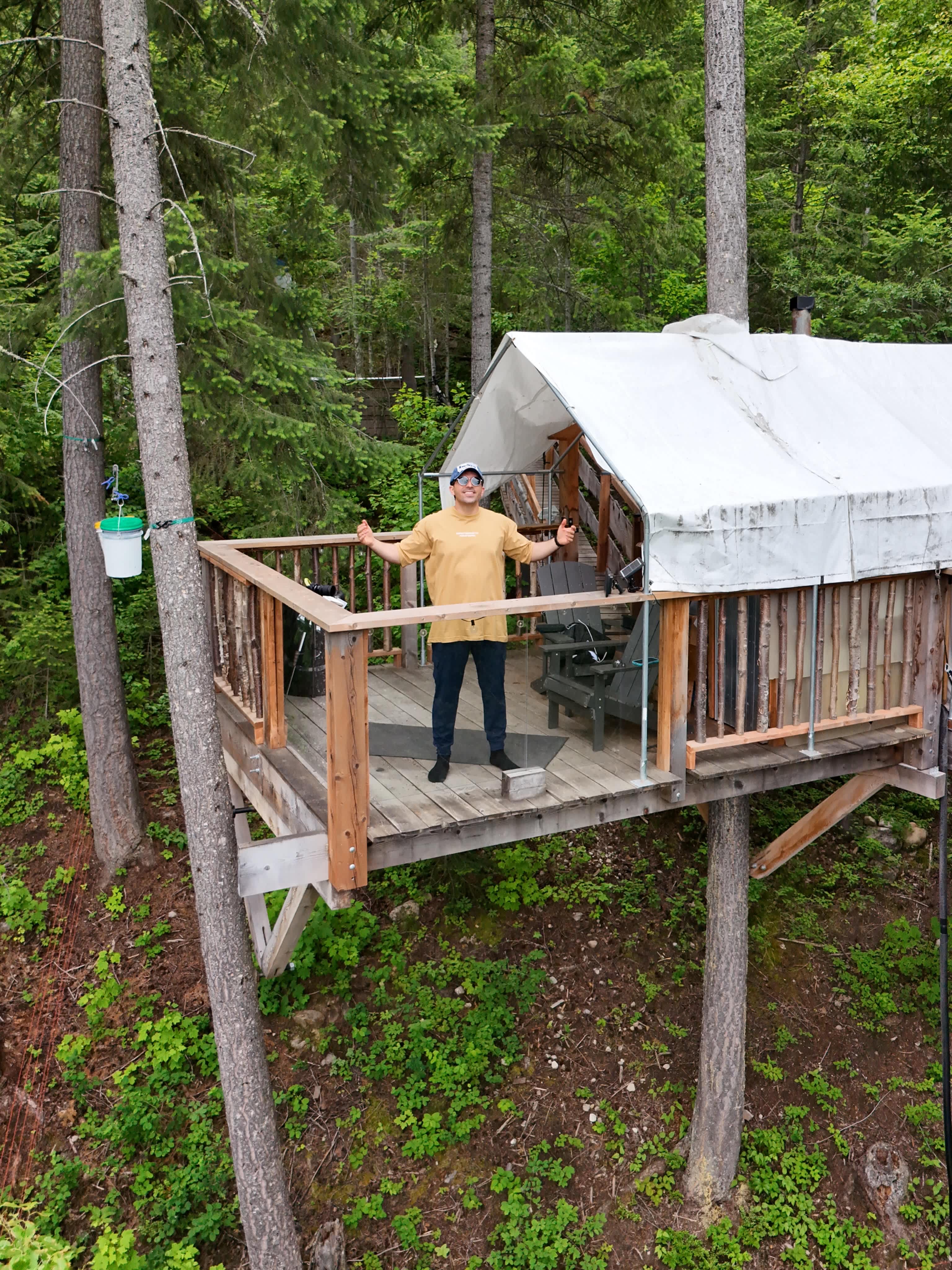 Moonraker Treehouse & Cabins