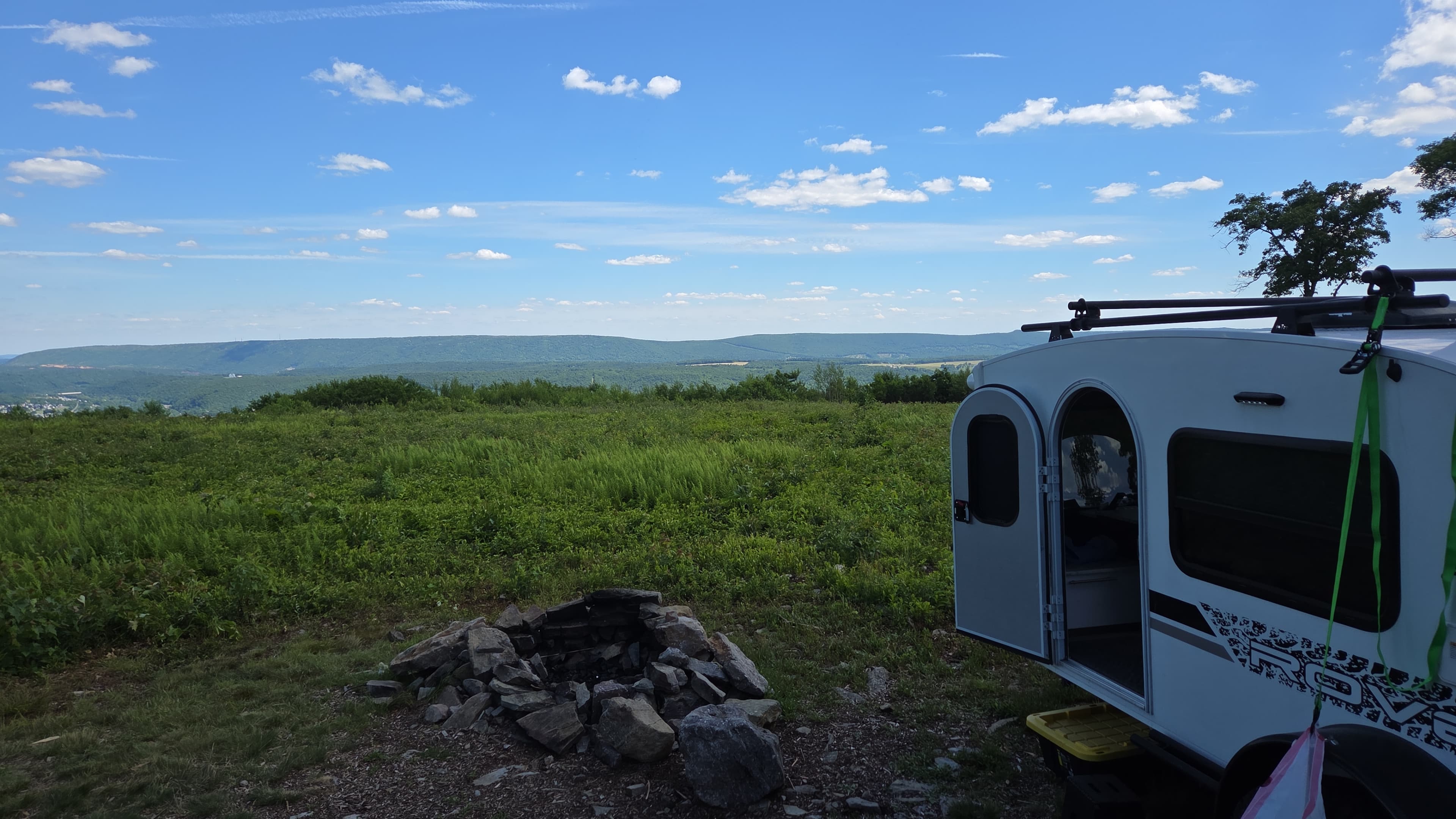 100 Mile View Camping, Jim Thorpe