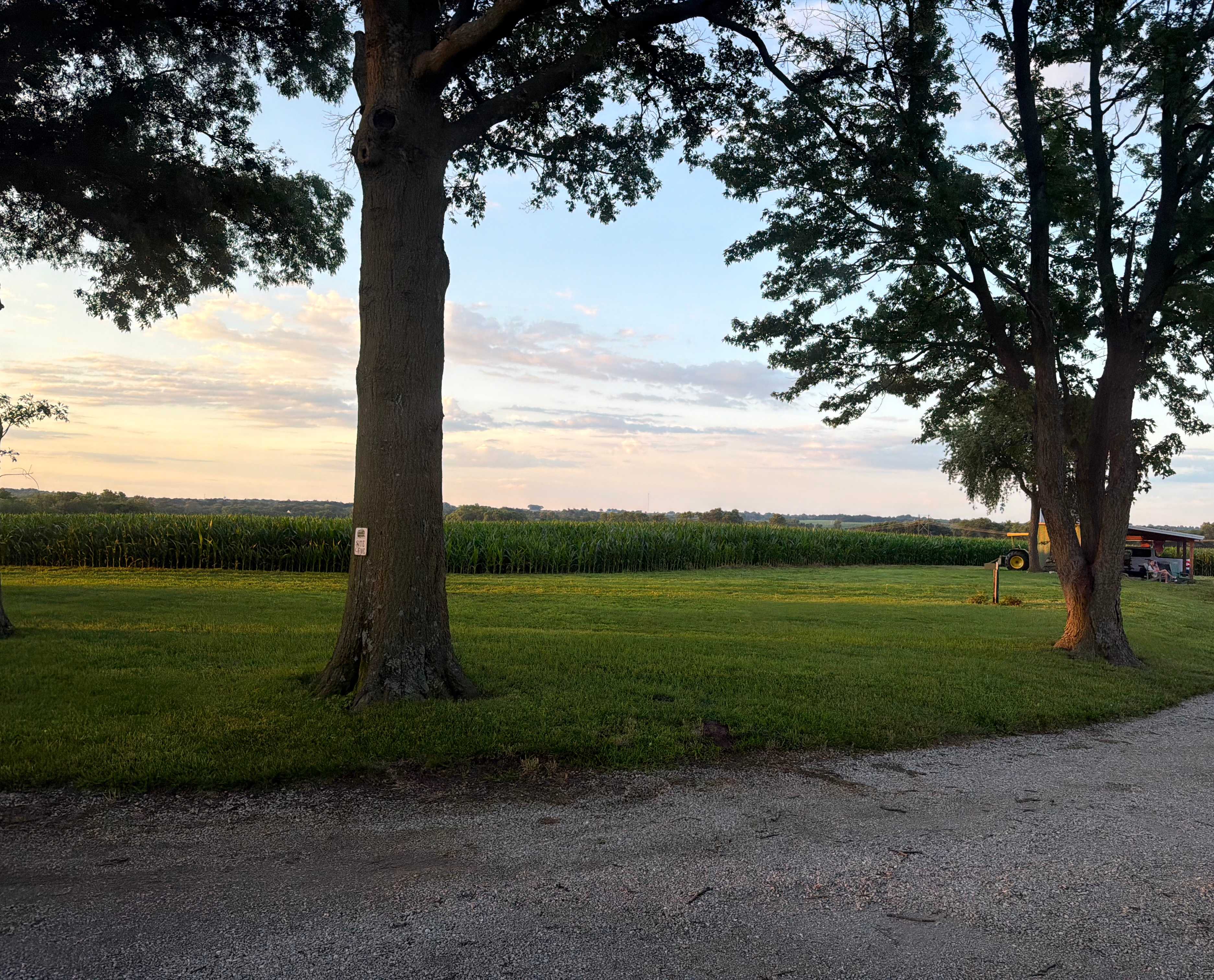 View from Site 2.