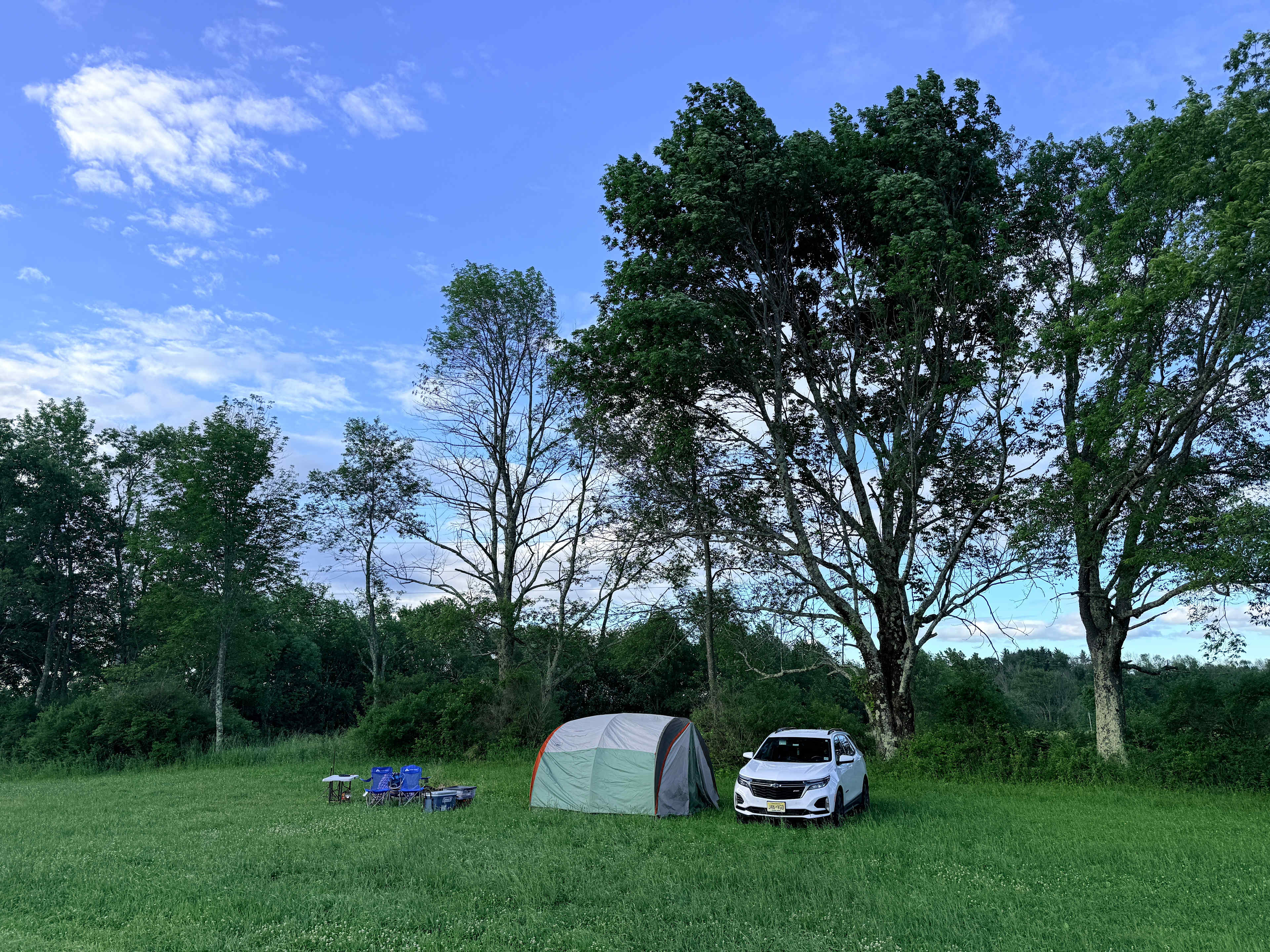 Wahl Dairy Farm. Hilltop Campsite