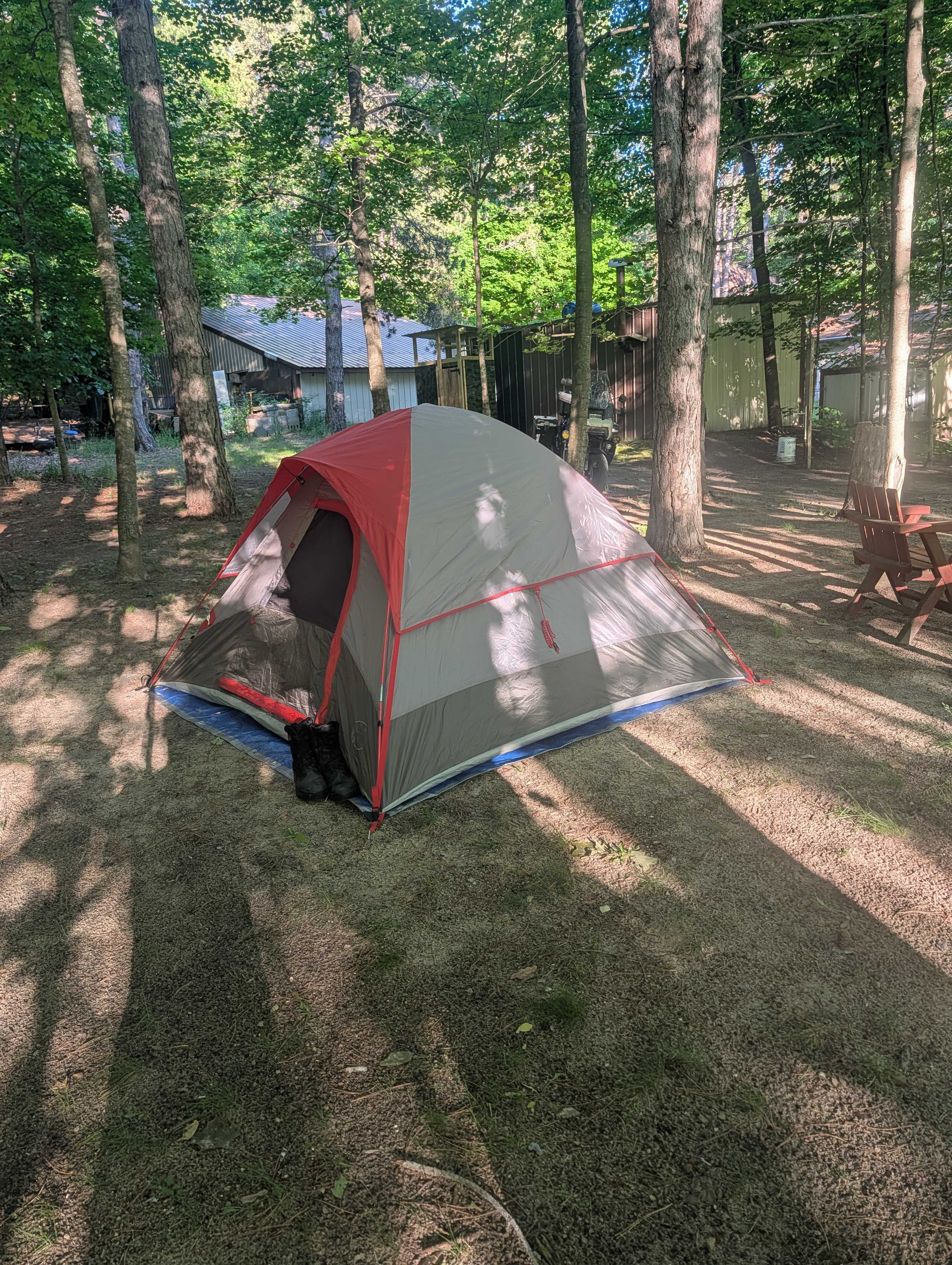 Motorcycle Tent Camp
