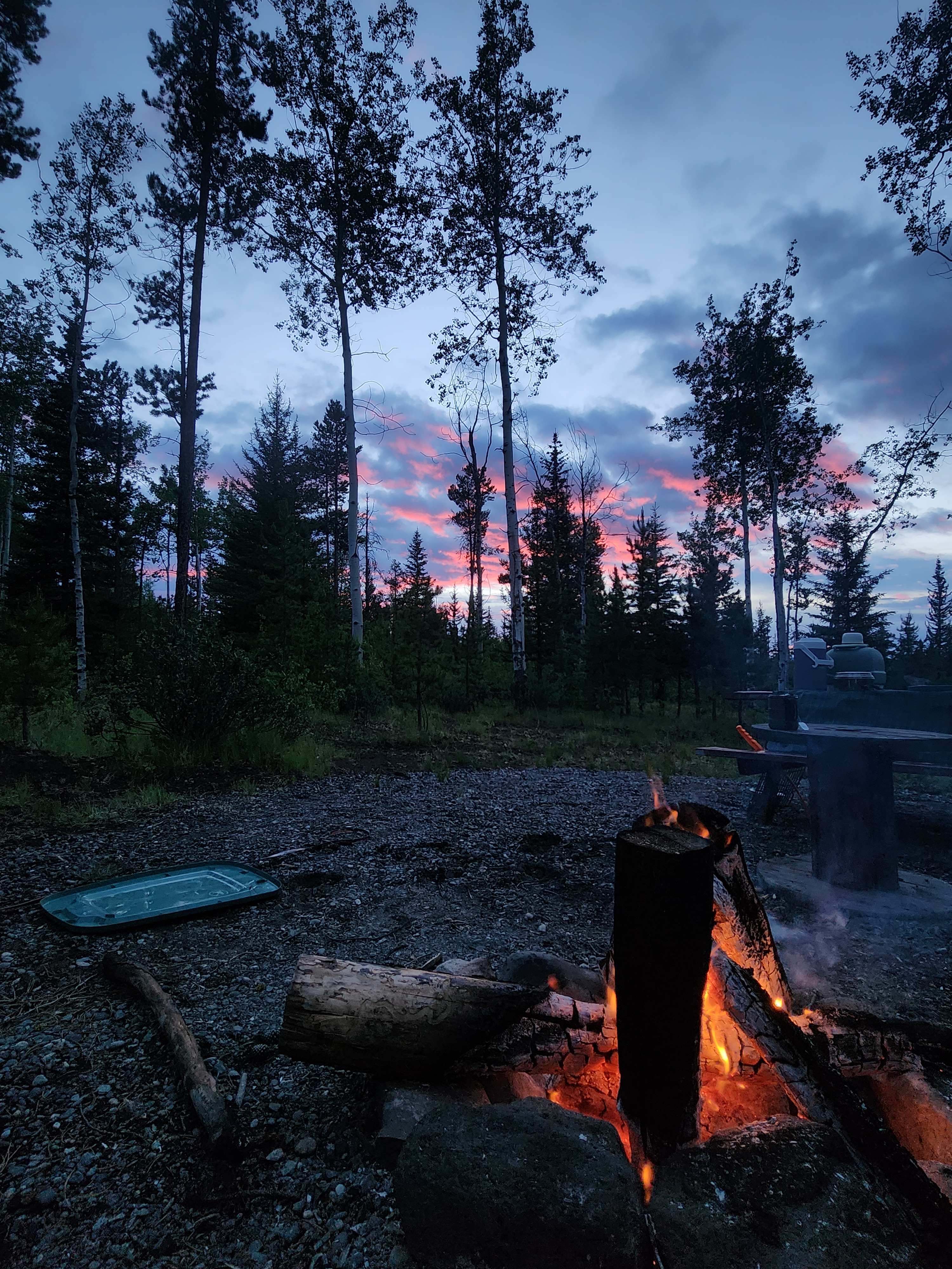 Sunset Knoll Sites on Big Bar Lake