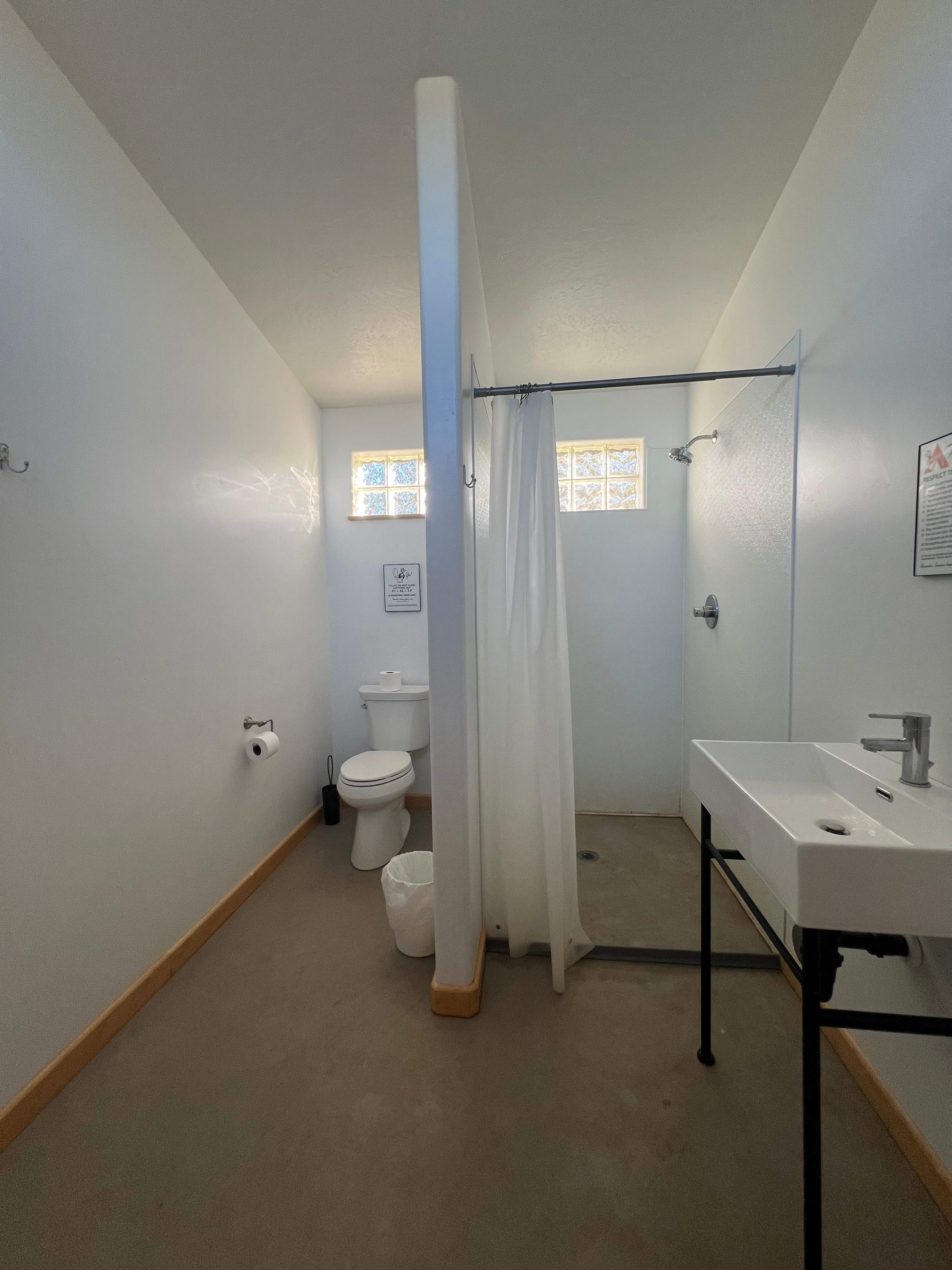 Extremely clean bathrooms!