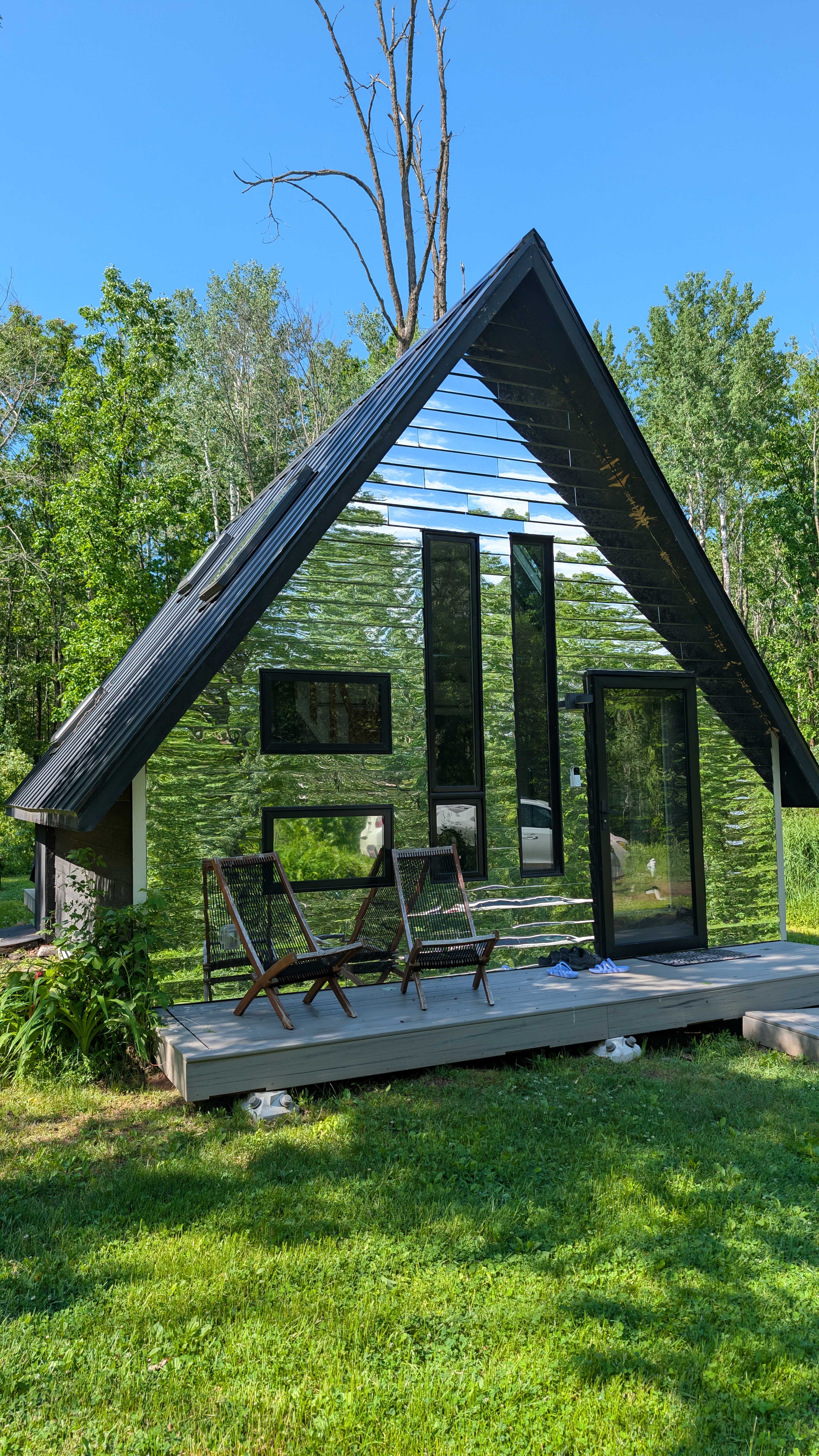 Reflections- Unique Modern A Frame