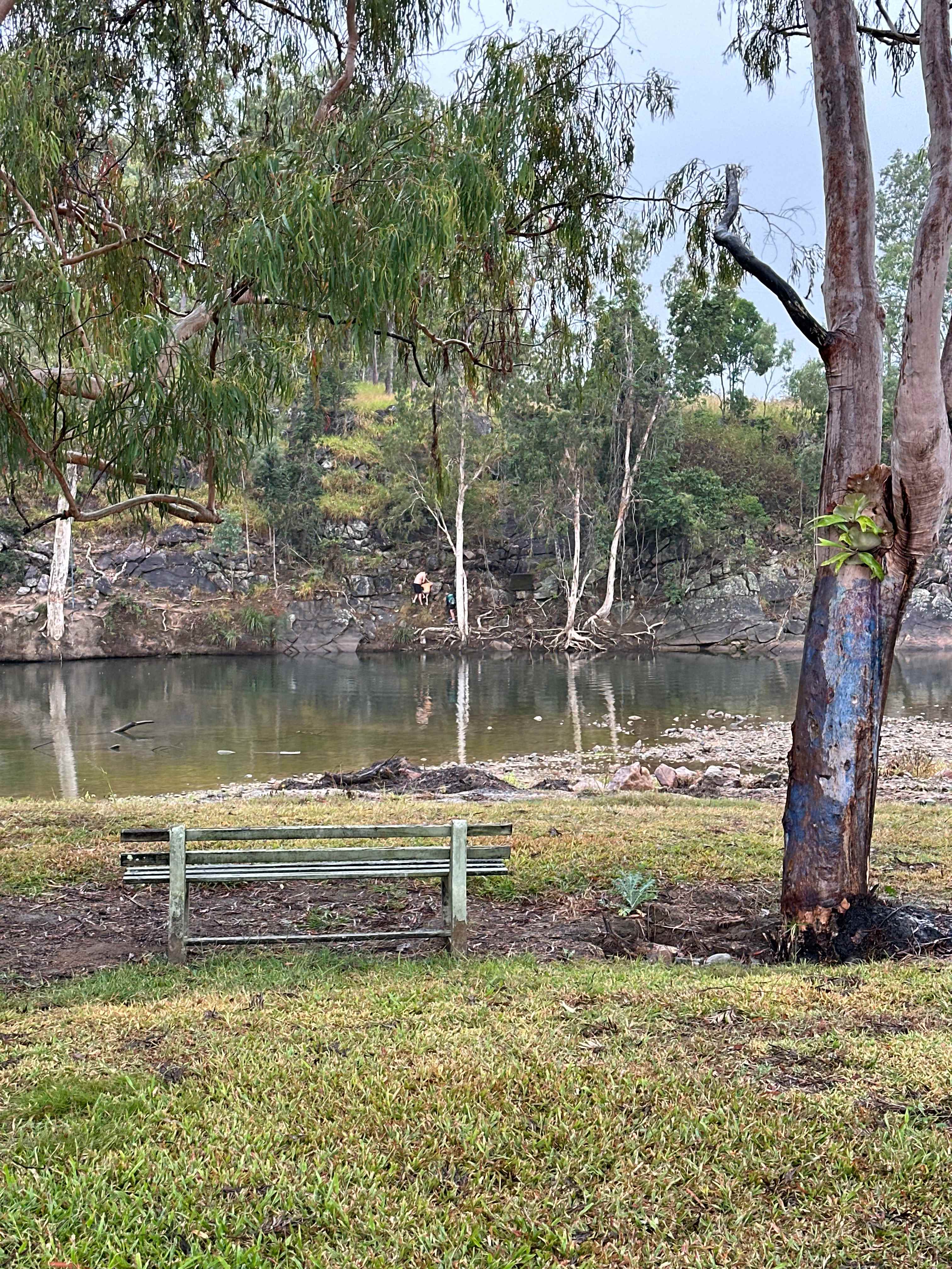 Creek and Antique Camping
