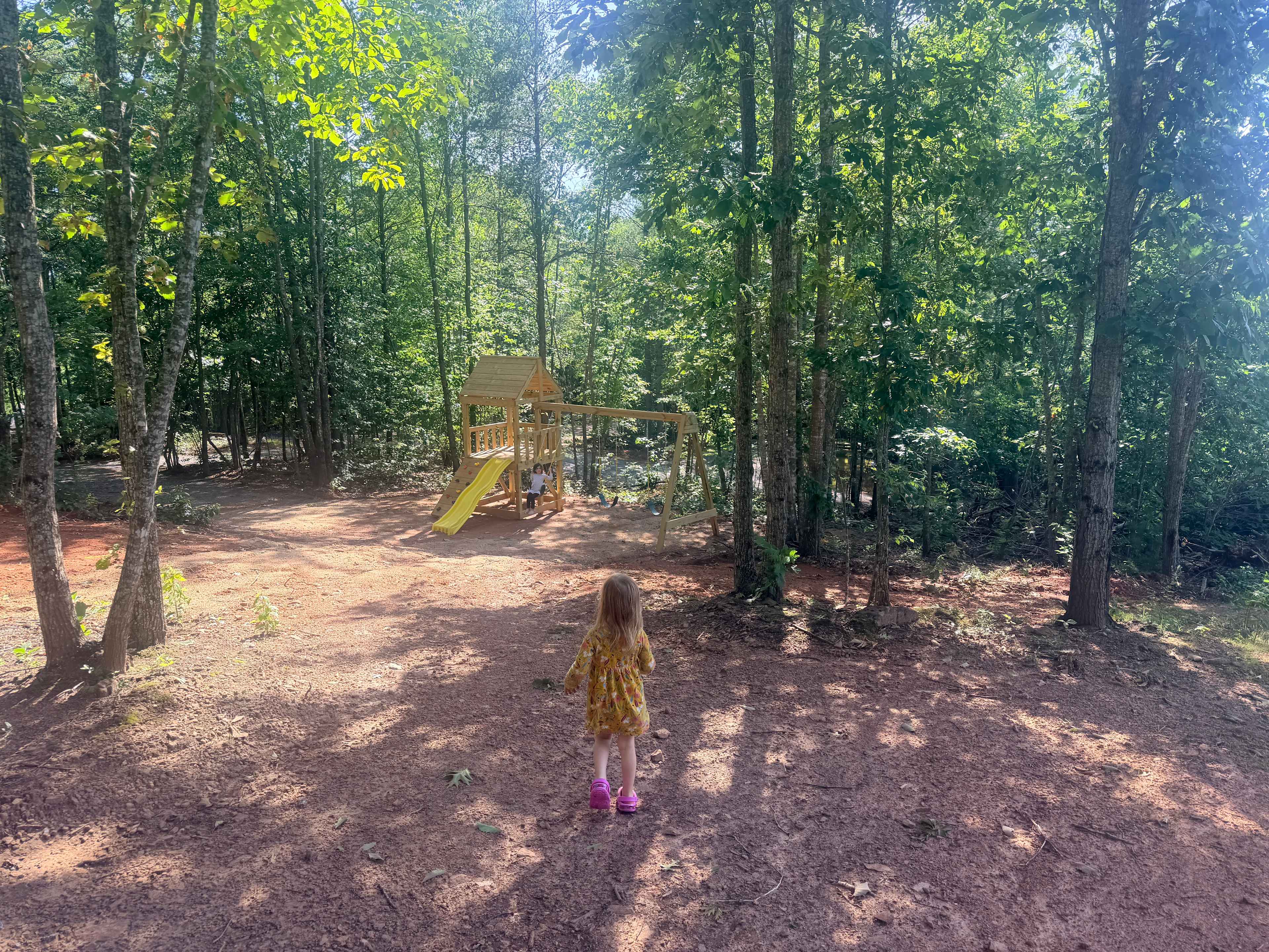 Playground at the public grill area near the overlook