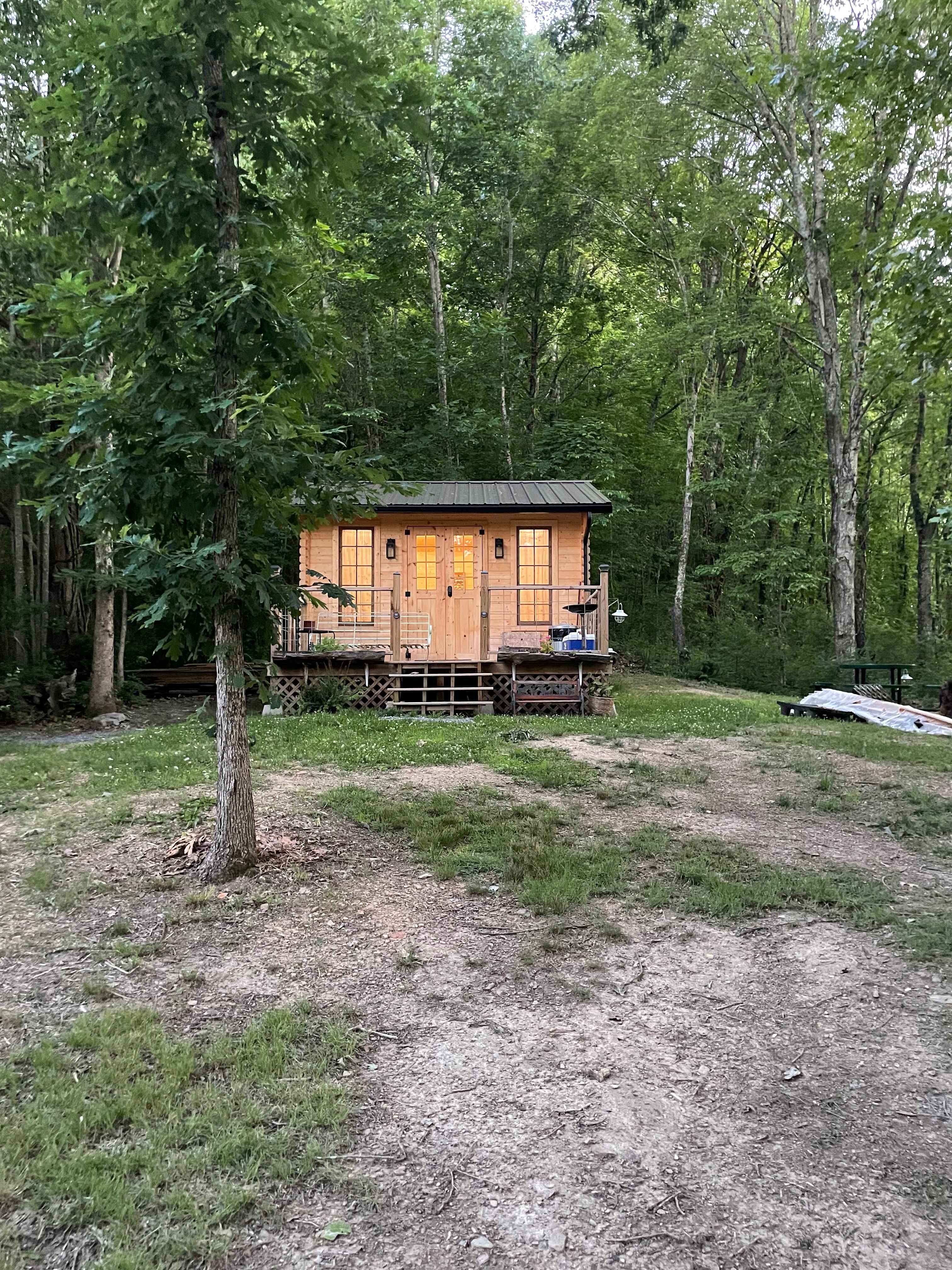 Cabin outside