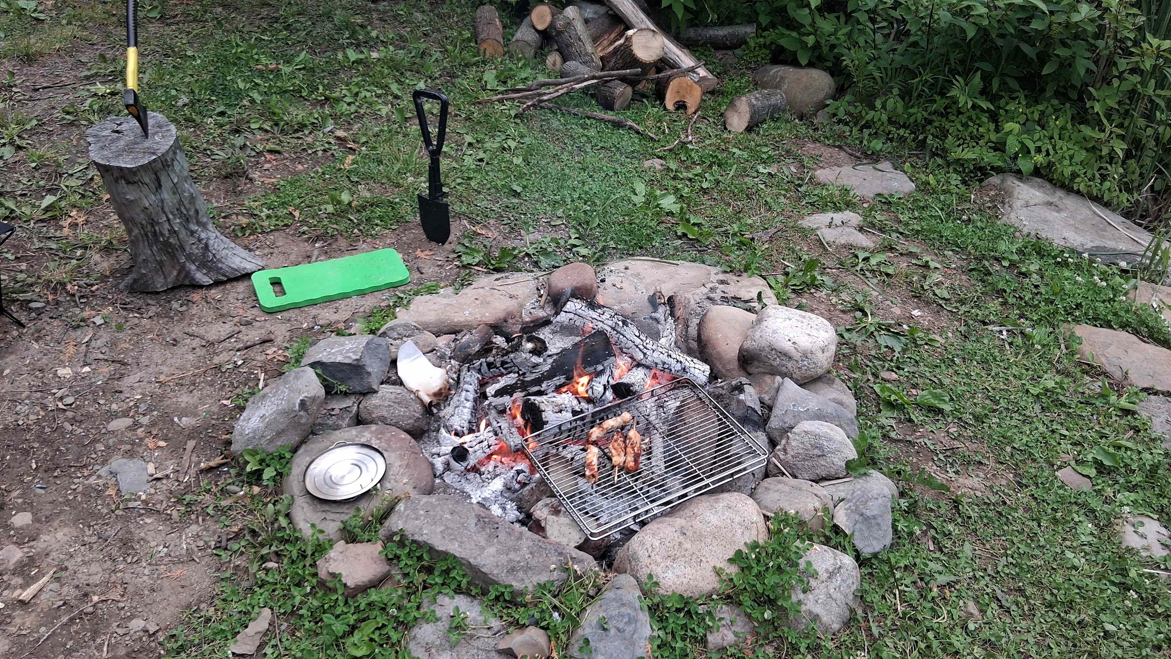 Camp, Ottawa river, Grenville C-O-G