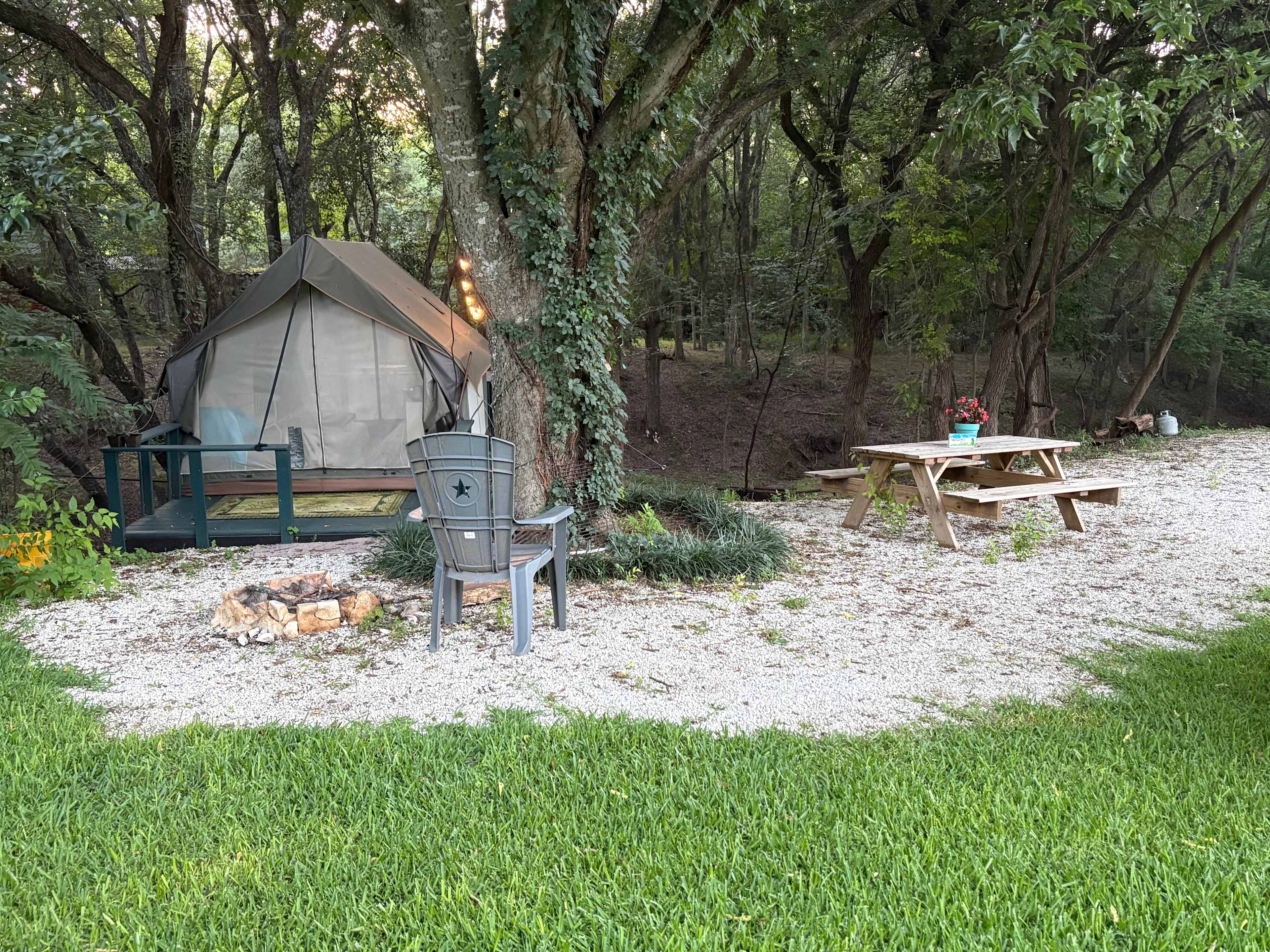 Tent spot