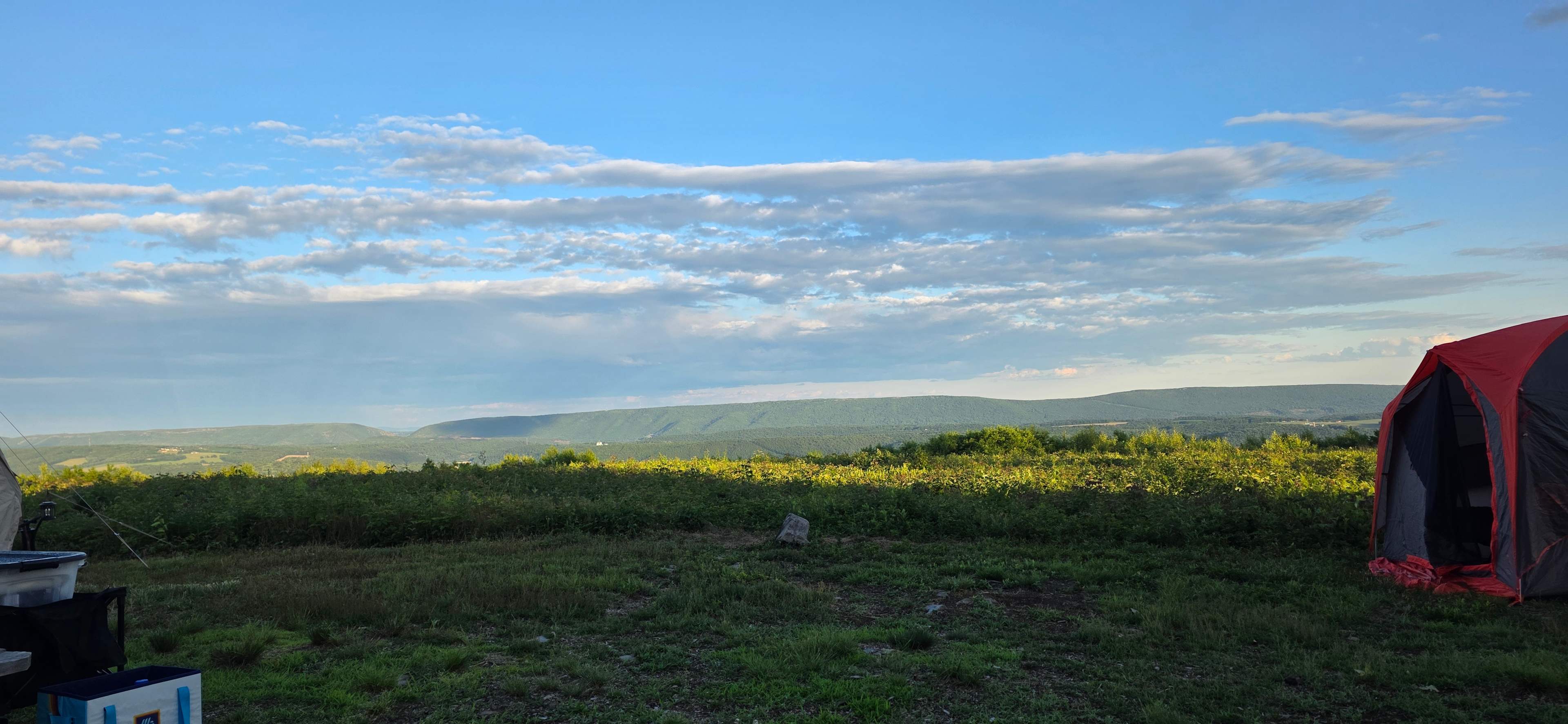 100 Mile View Camping, Jim Thorpe