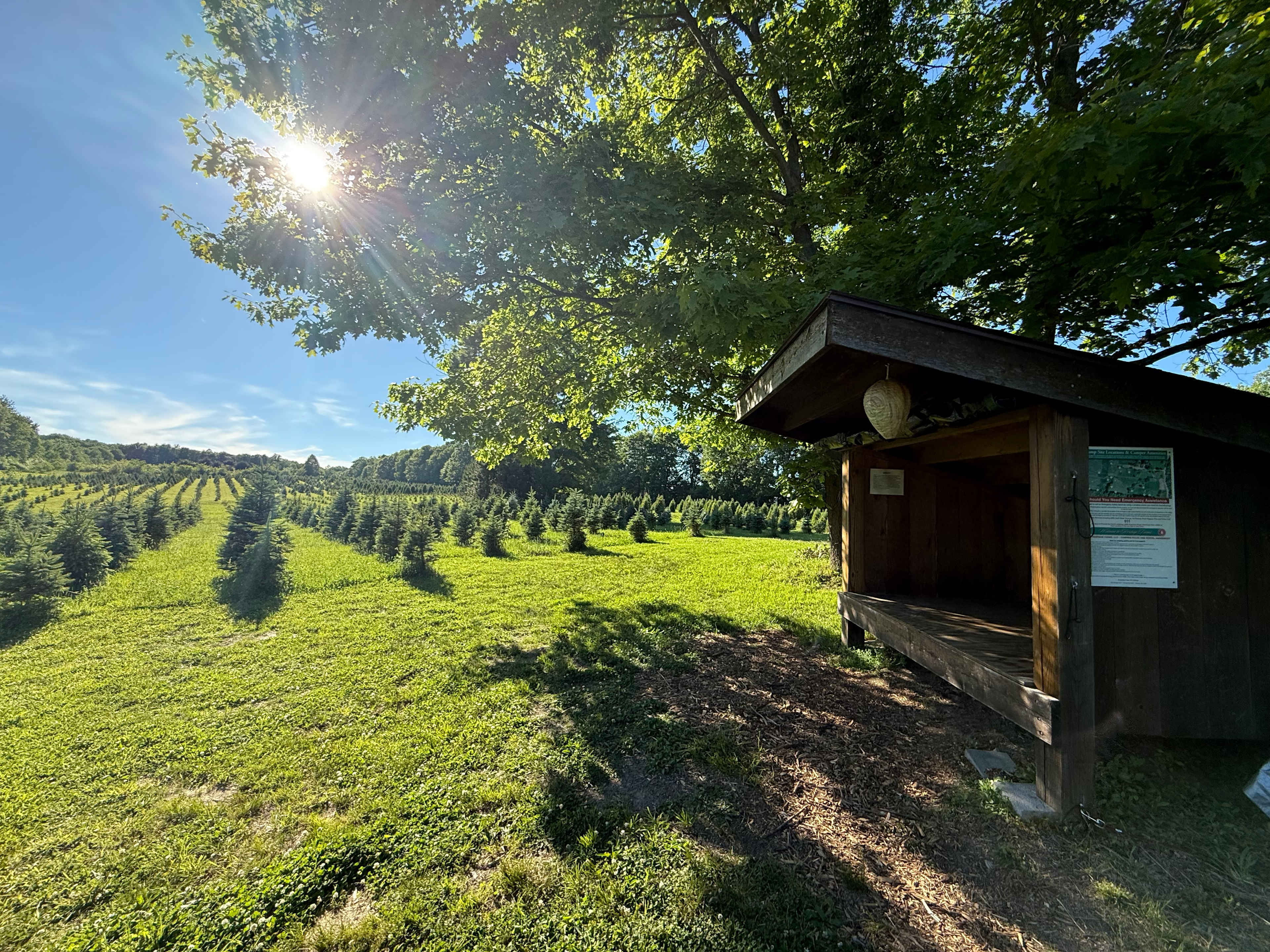 Camping at Heritage Farms
