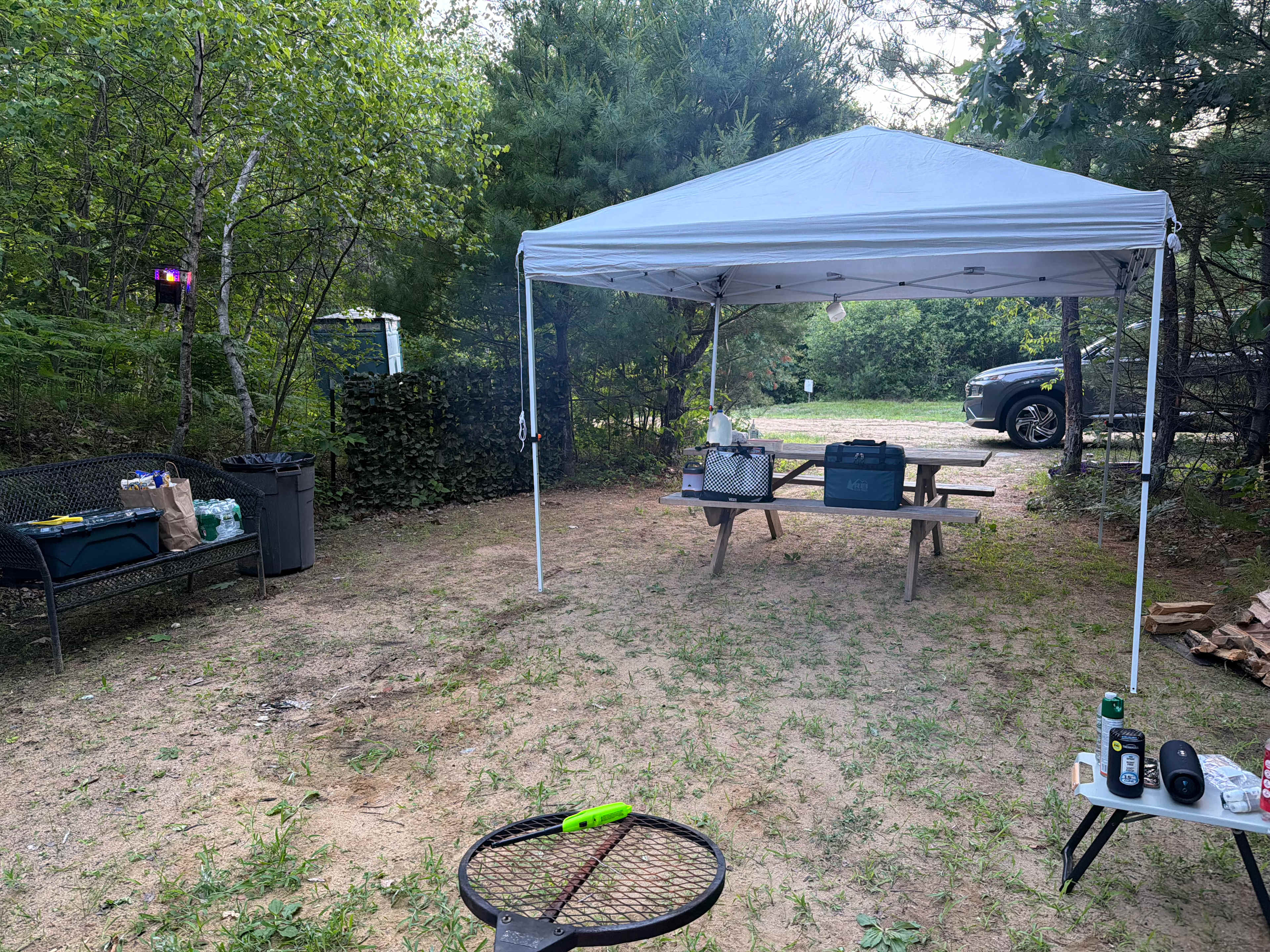 Campers Welcome to The Wolf Swamp.