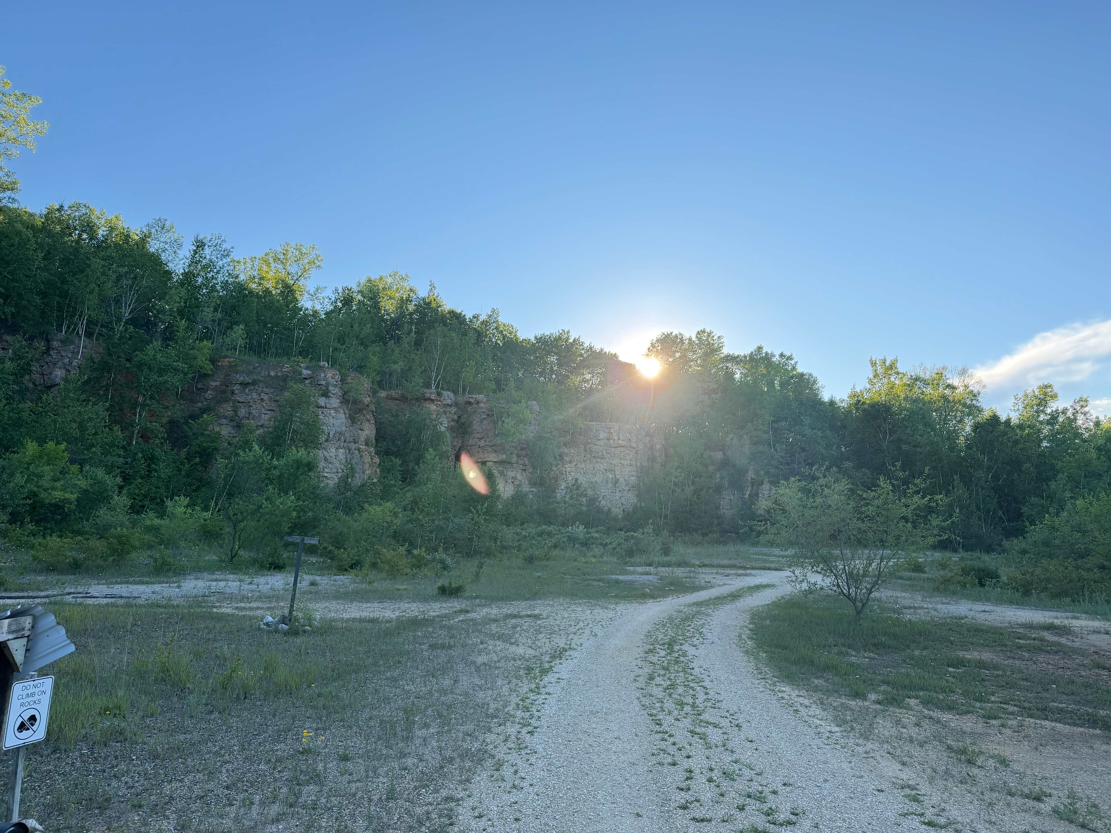 Quarry in the Mississippi Bluff MN