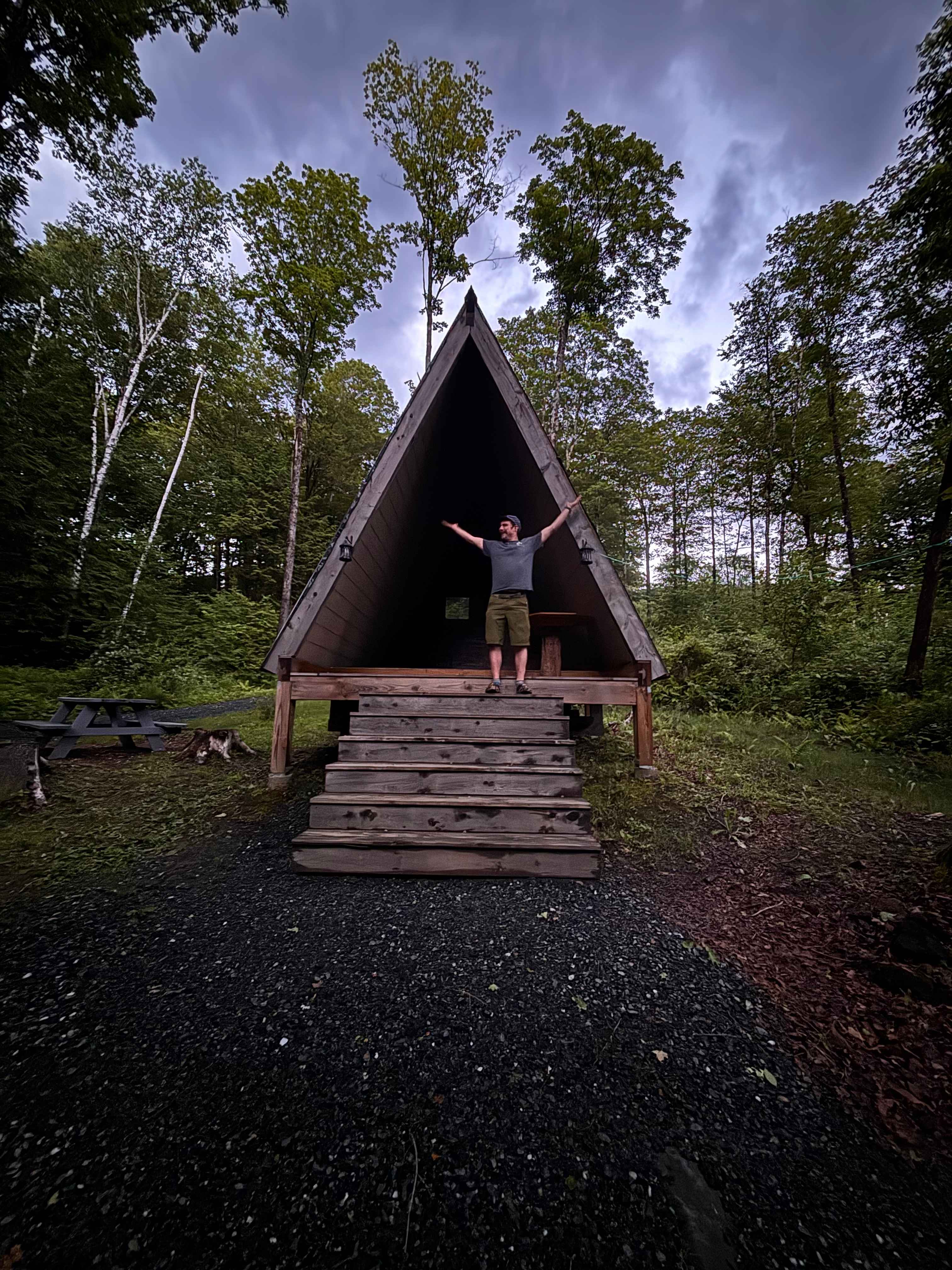 A-Frame Retreat In The Woods