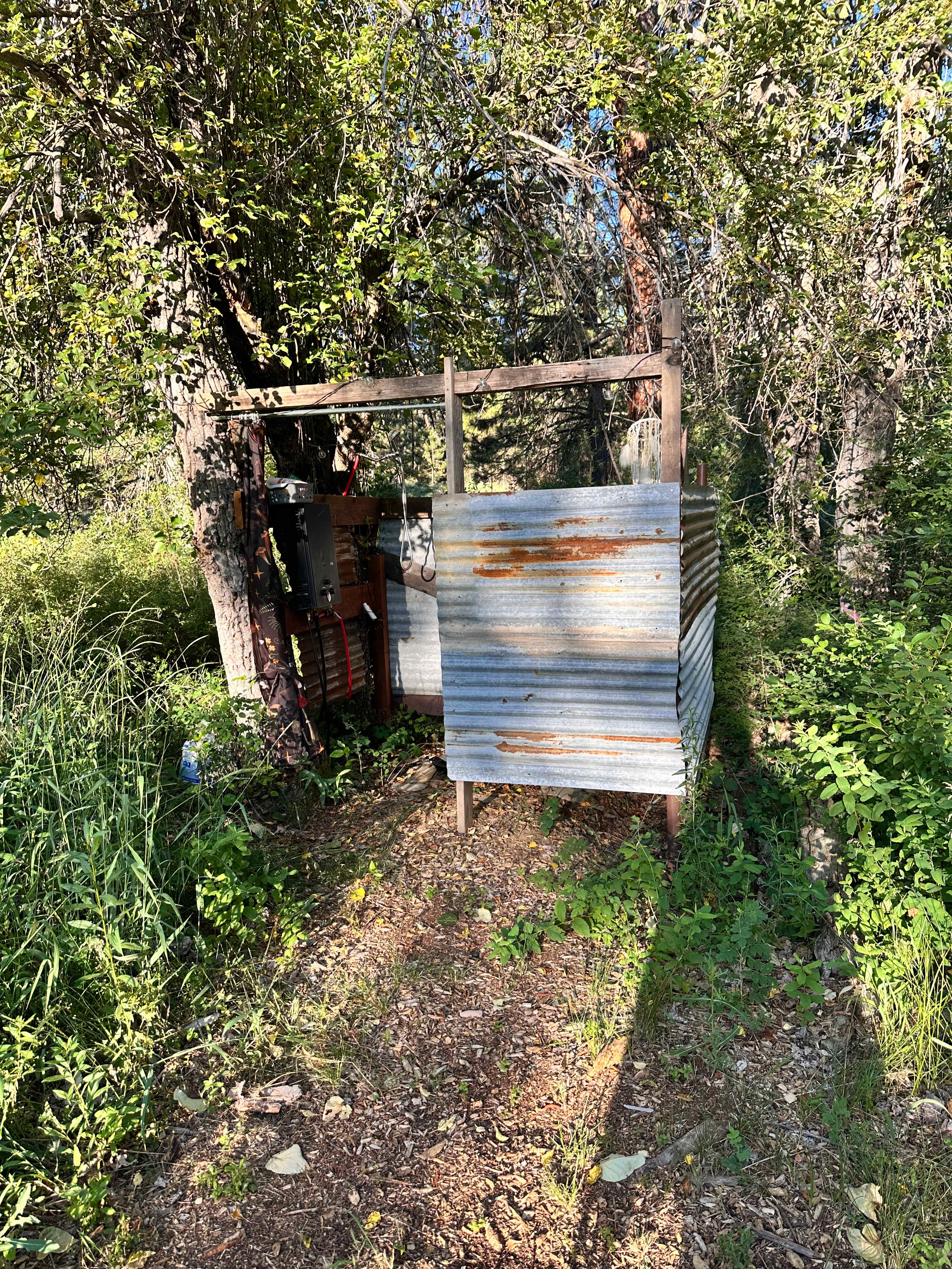 Outdoor shower