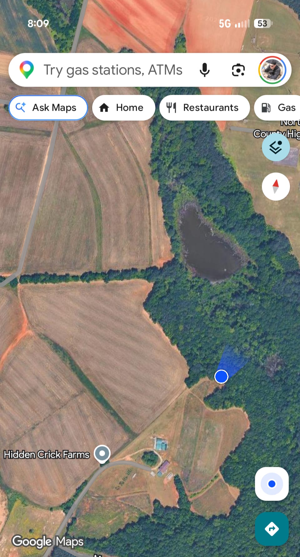 Picture of the site