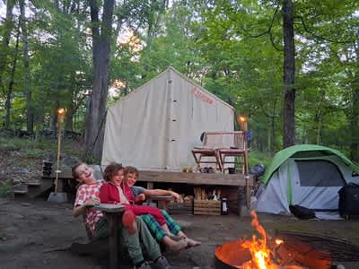 Luxury Camping at 'Higher Ground'