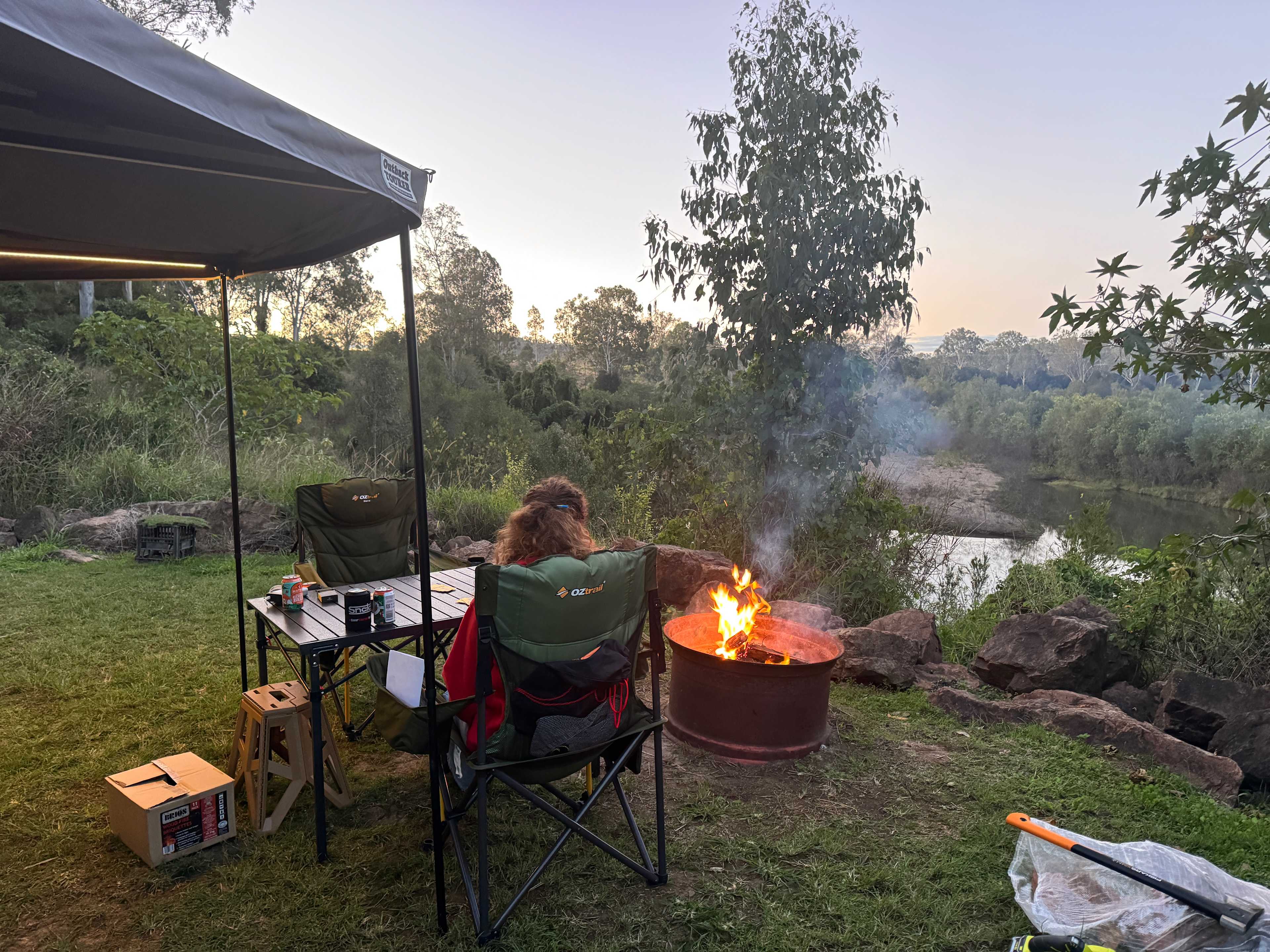 Weefarm Brisbane River Camping