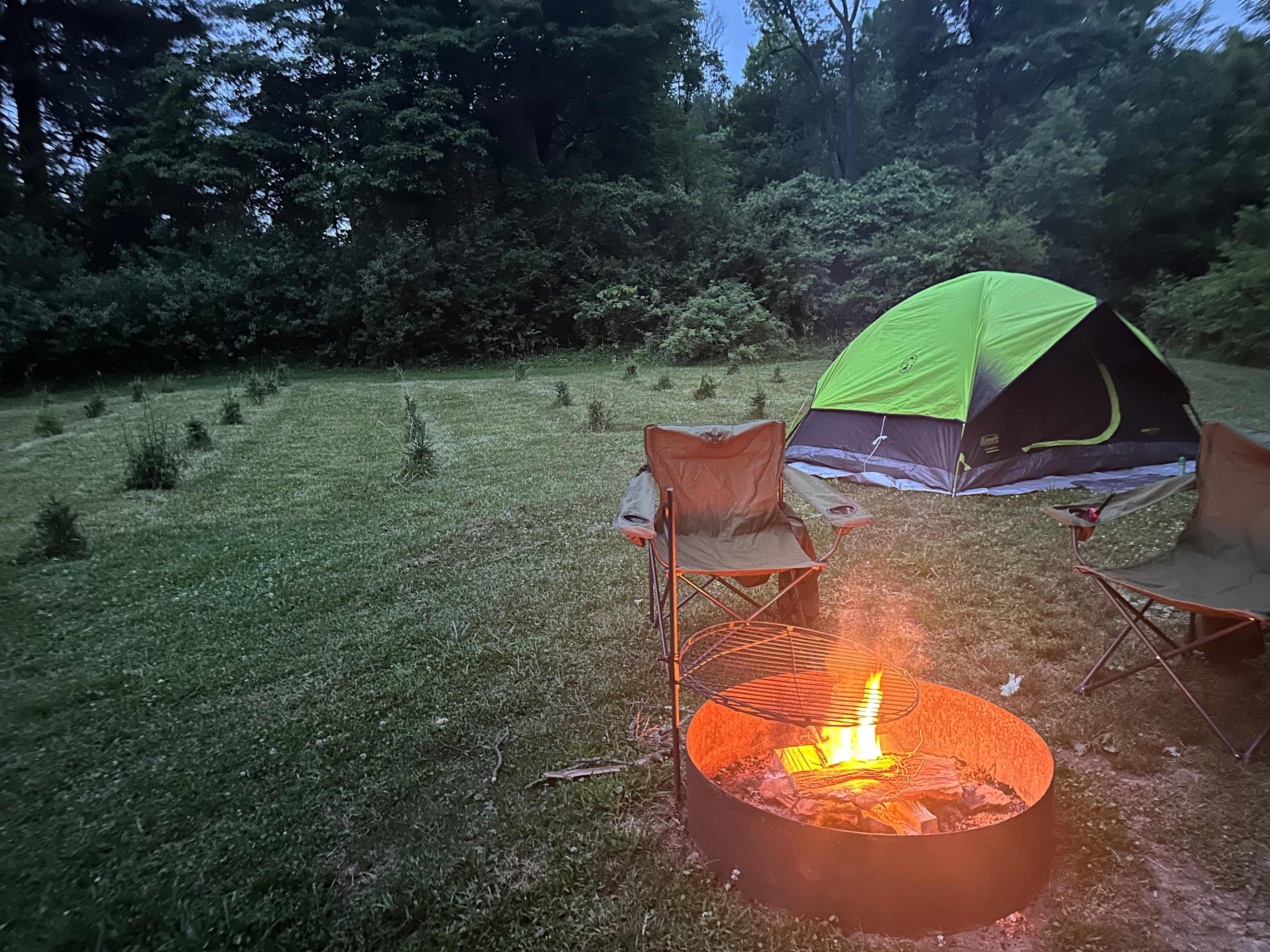 Camping at Heritage Farms