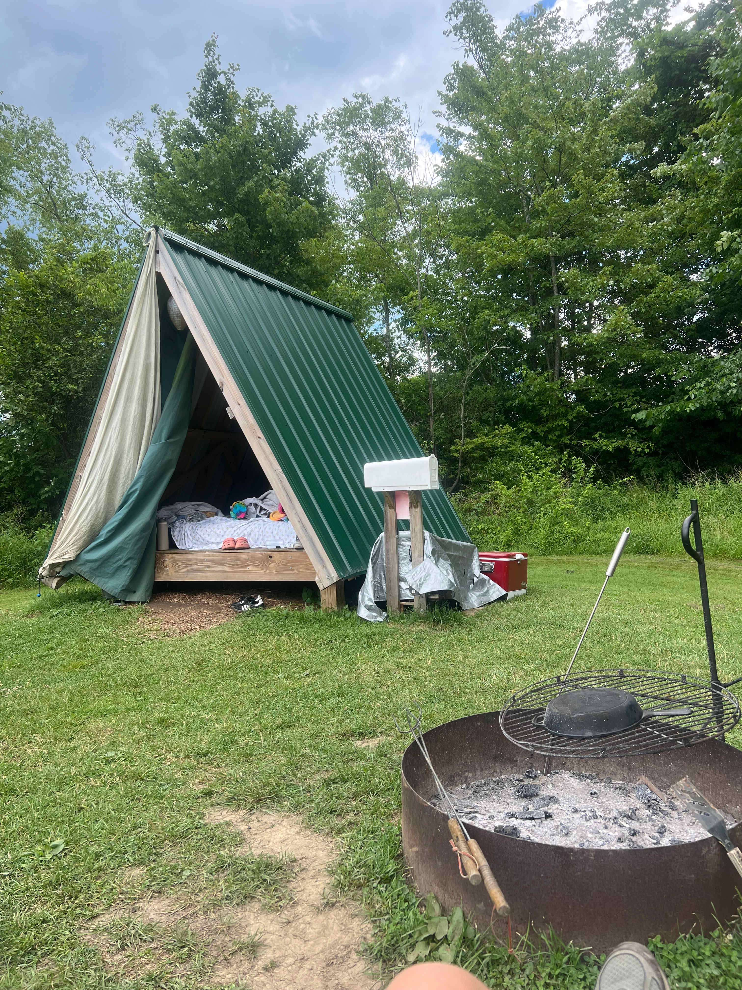 Camping at Heritage Farms