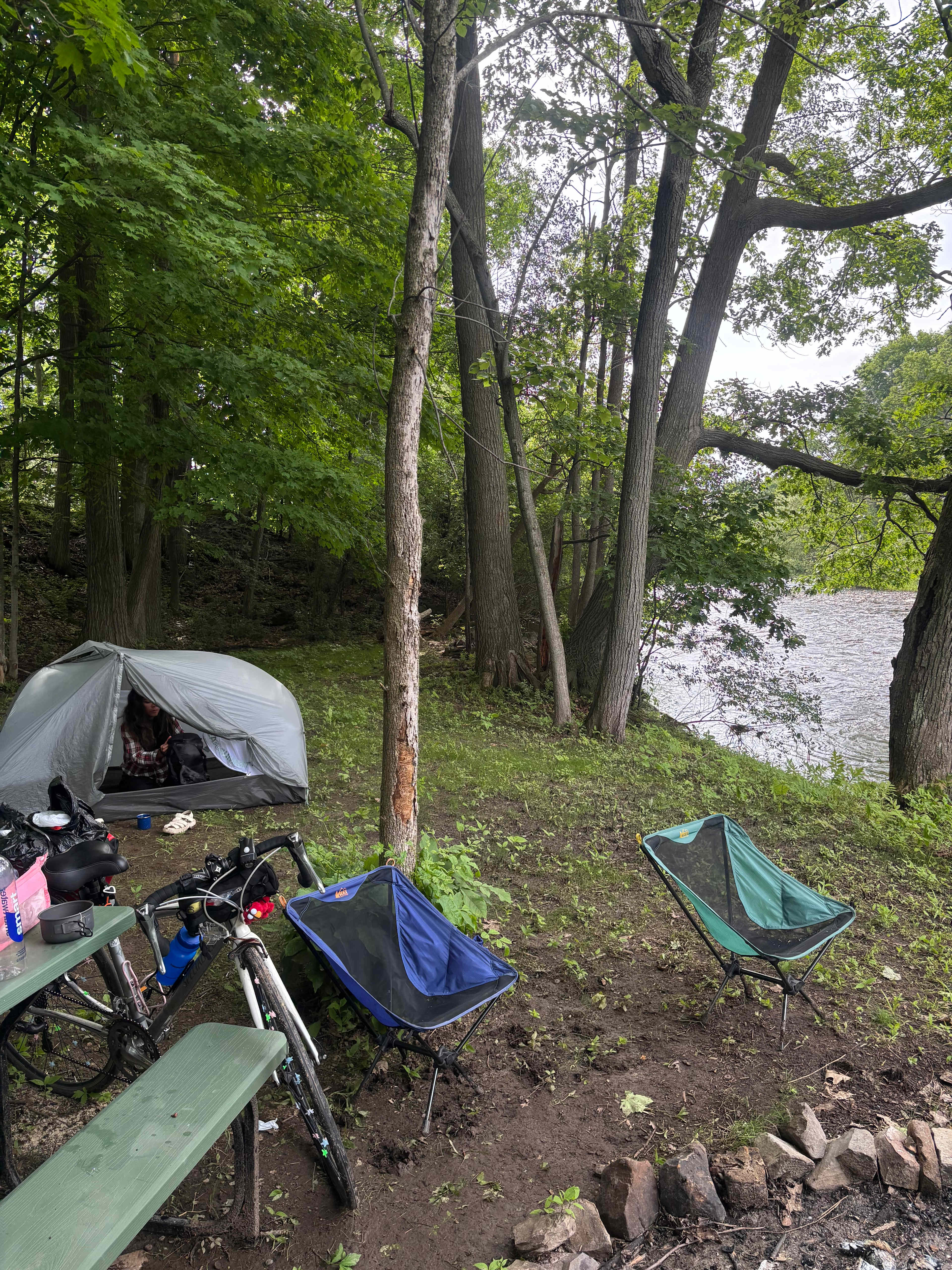 Wild Camping, Just 45 Min. From Mtl