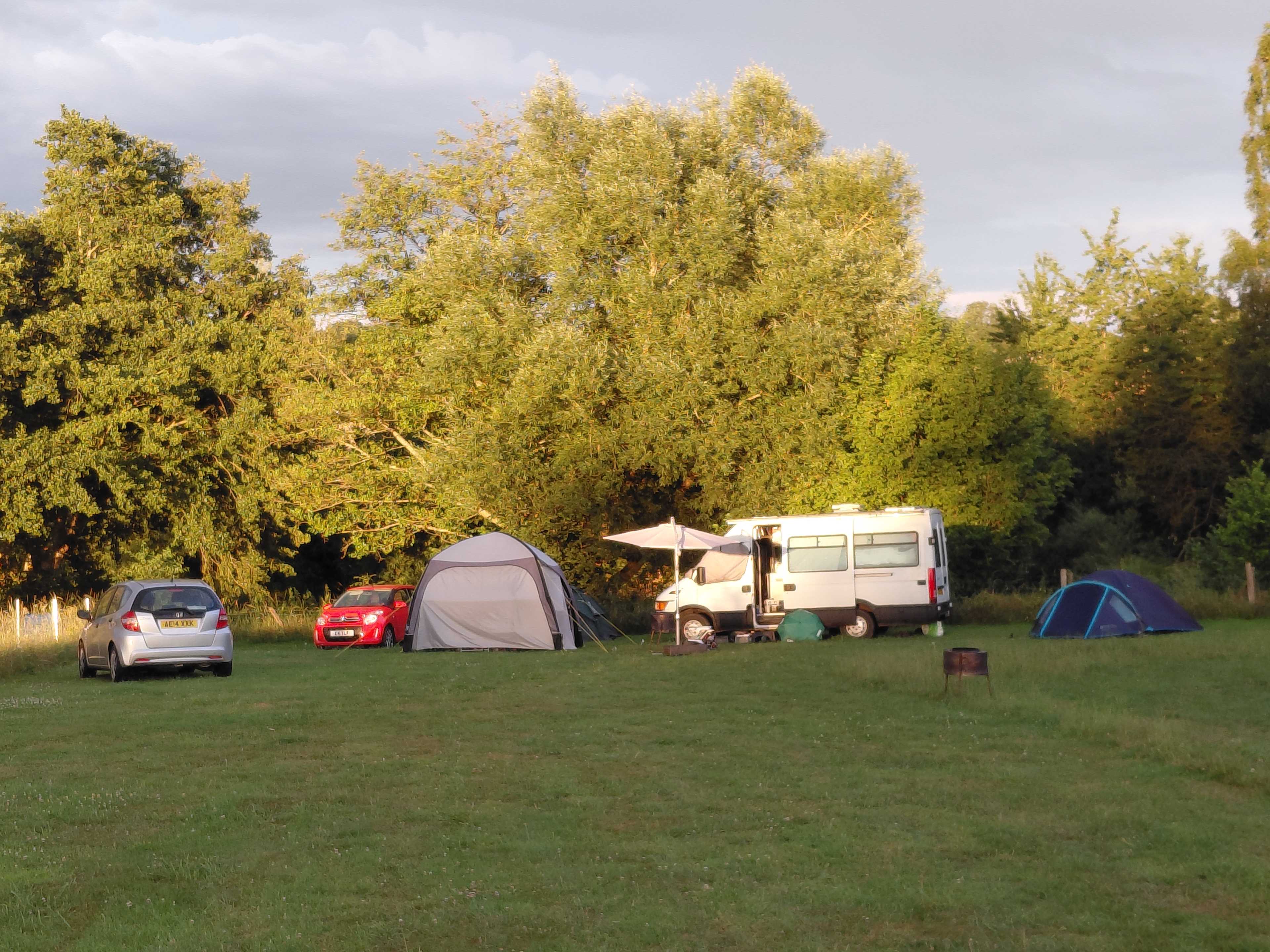 Camping at Tomkins Farm