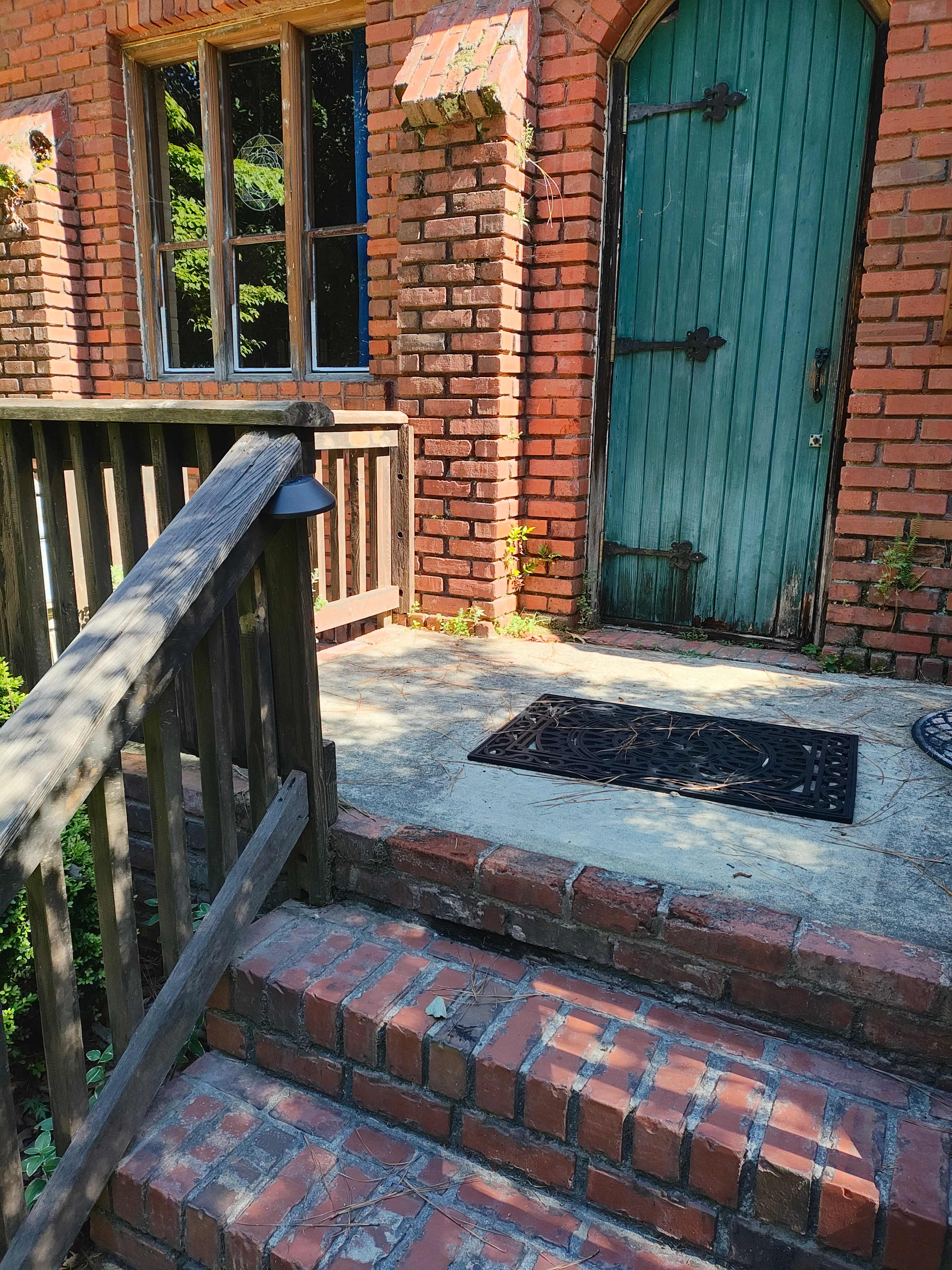 Entrance to chapel