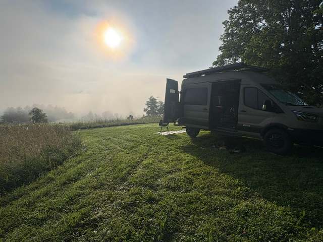 Morning Fog Burning Off