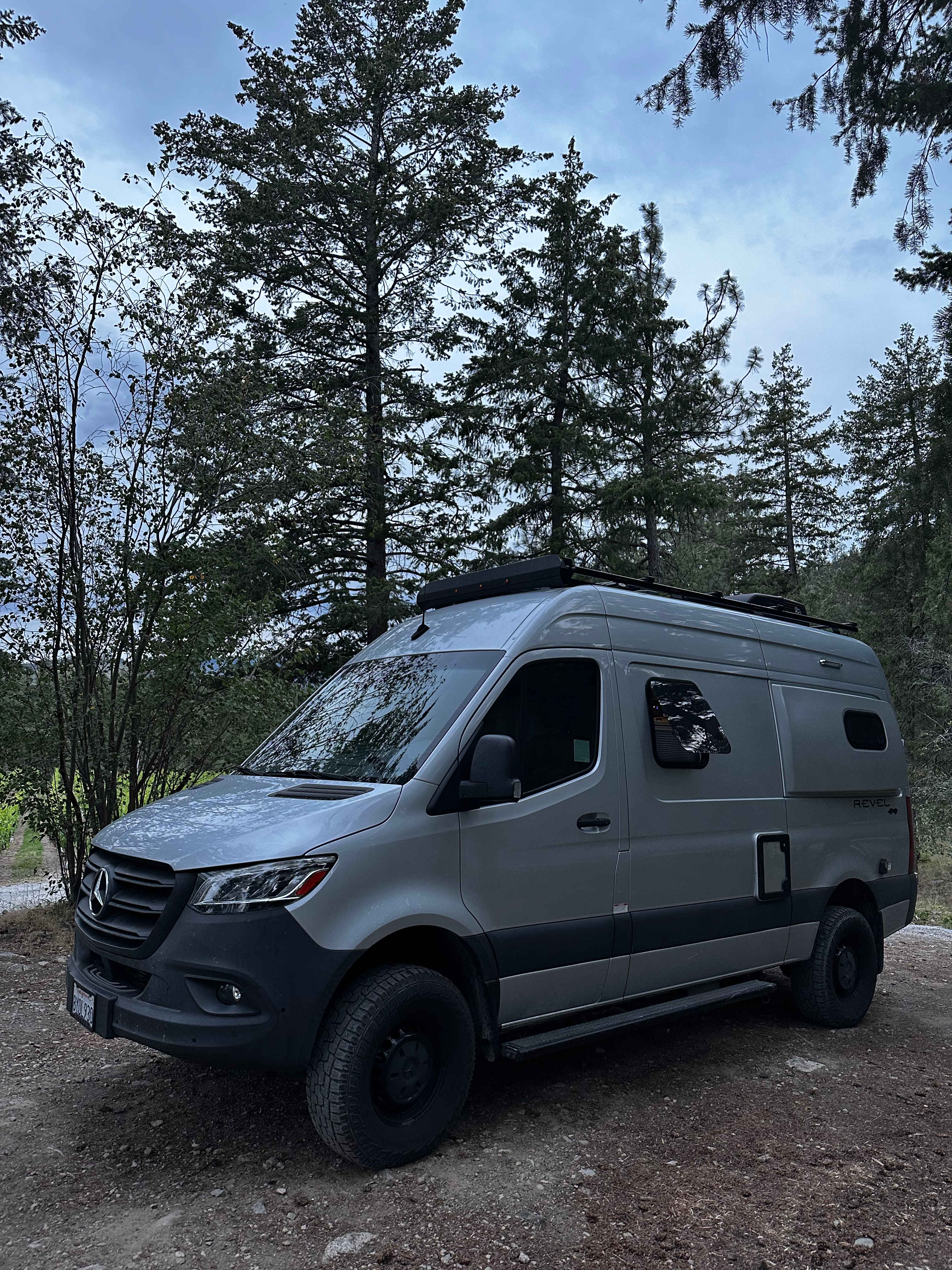 Flat site for our Sprinter