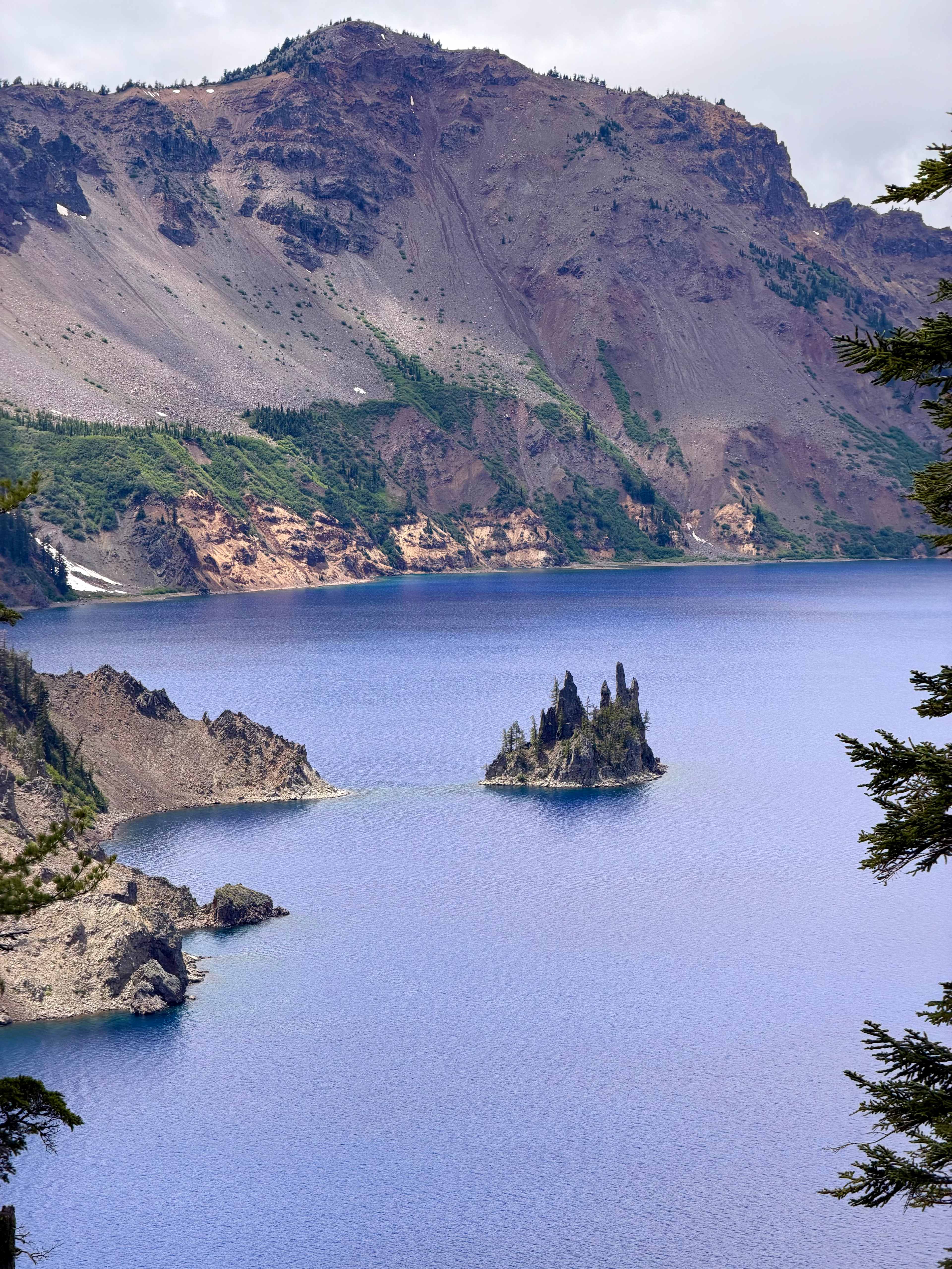 Headed to crater lake after our stay. Amazing! 