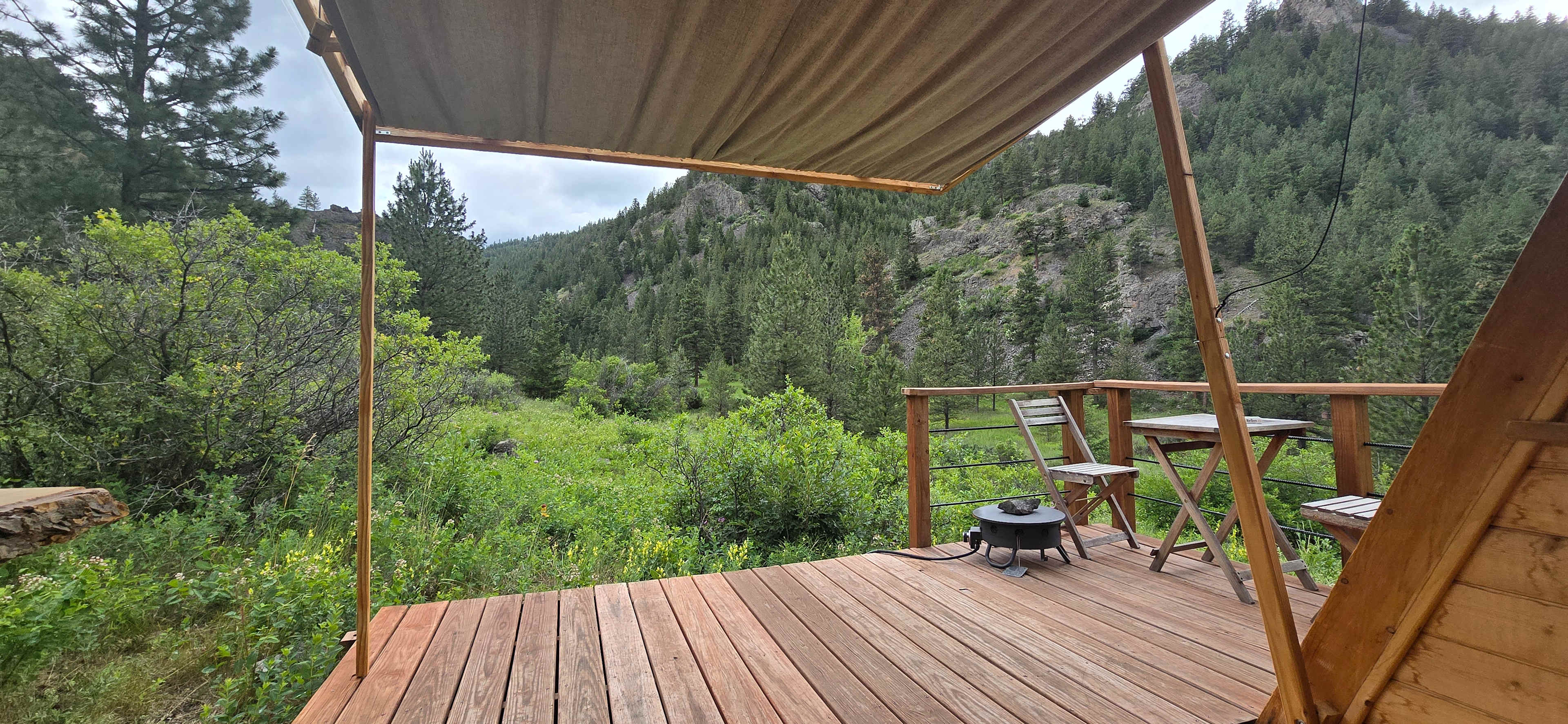 A Canyon Stay with Mini A-frame