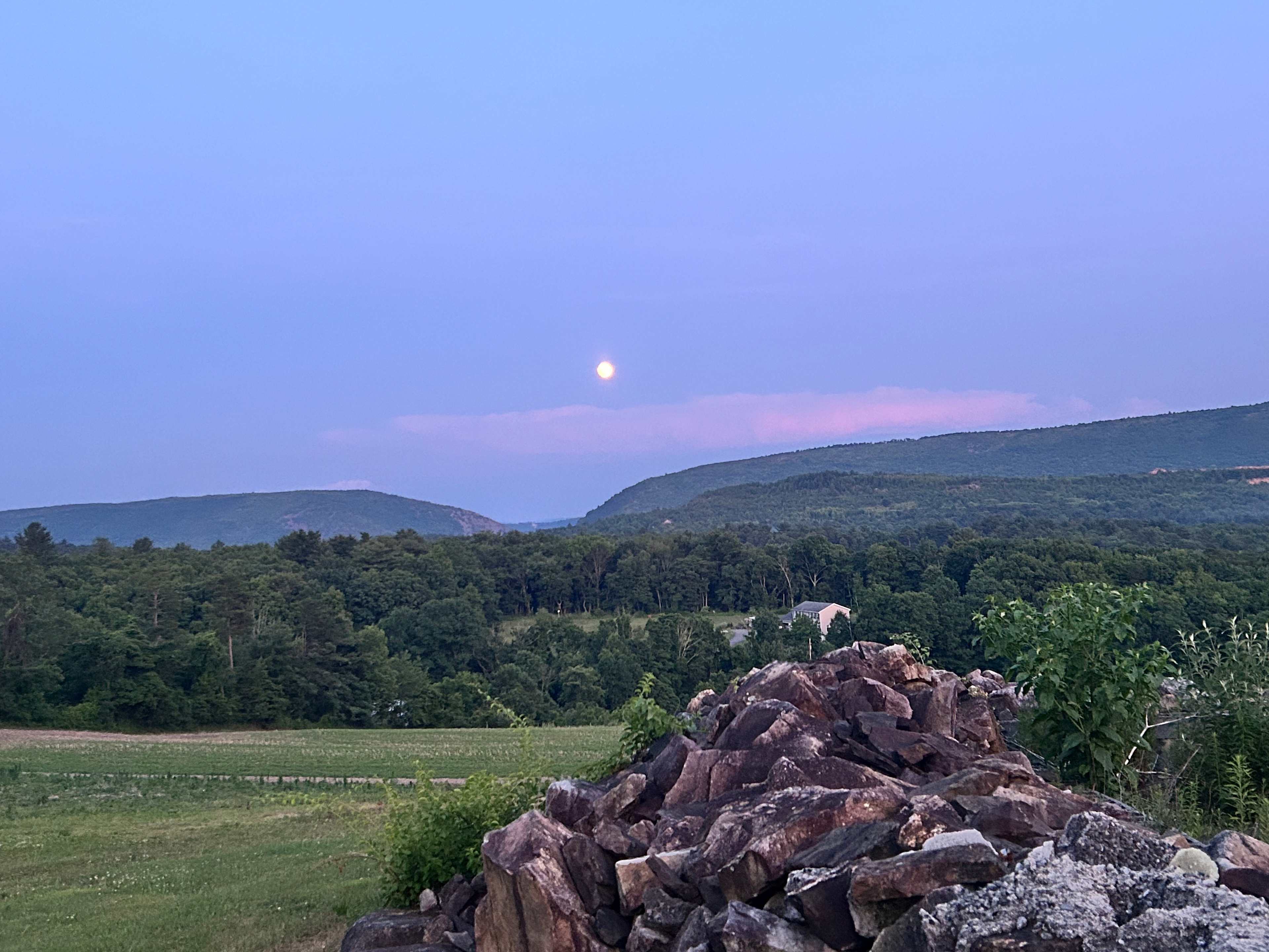 Lehigh Gap view at Josephine’s Farm